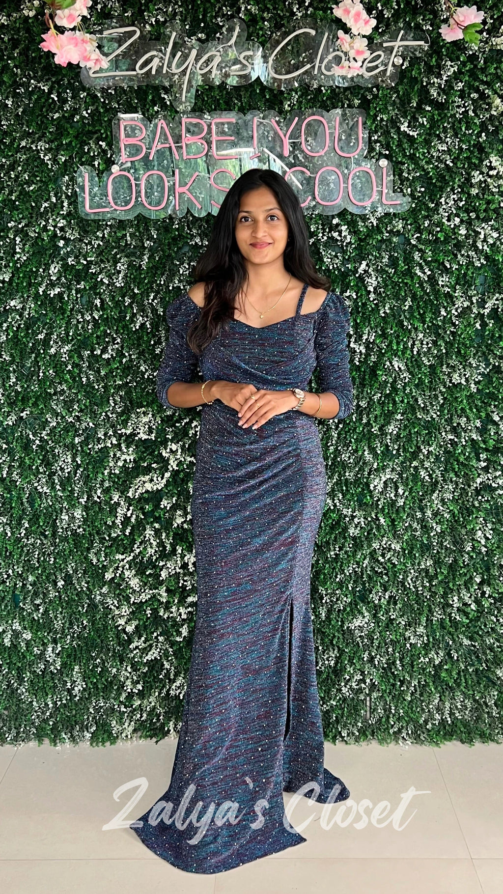 Sweet Heart Neck Full Length Party Wear image 9