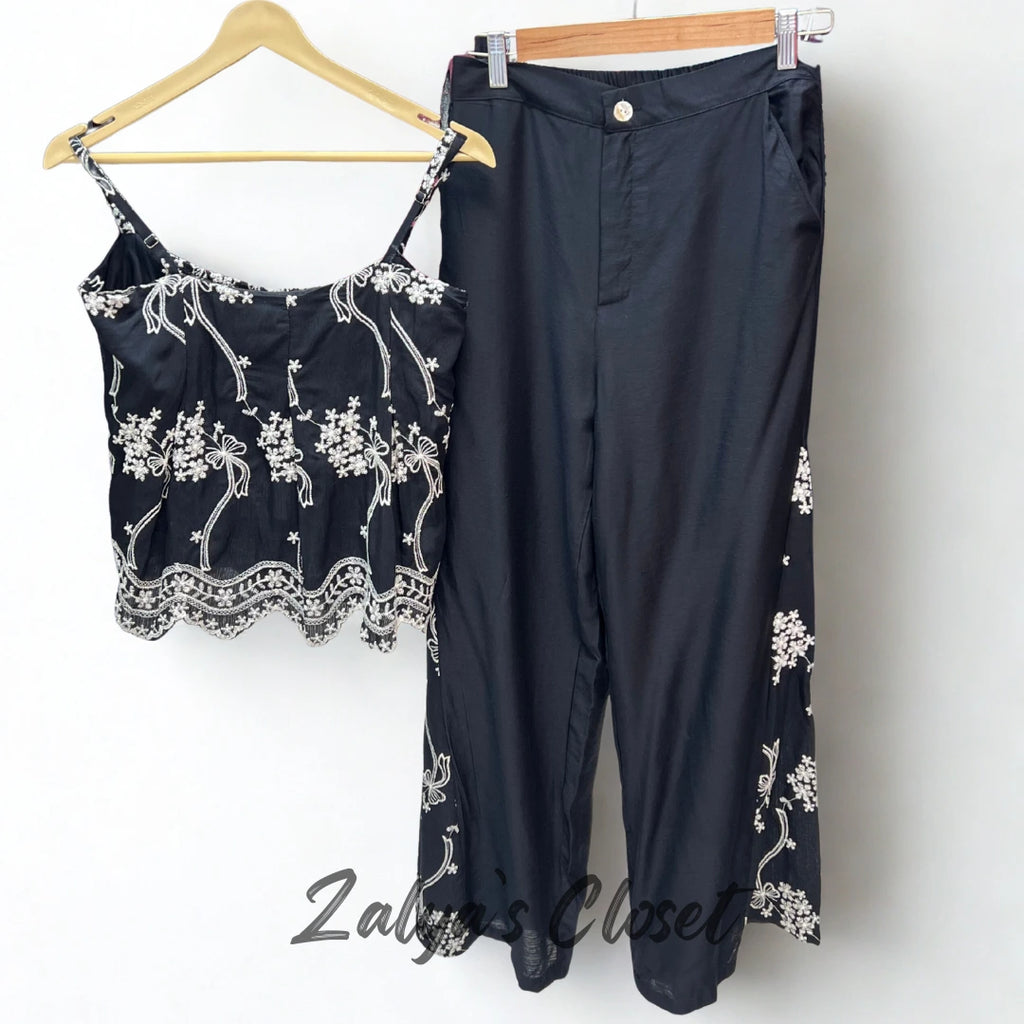 Top and Pant Side Printed Co-ord Set image 8