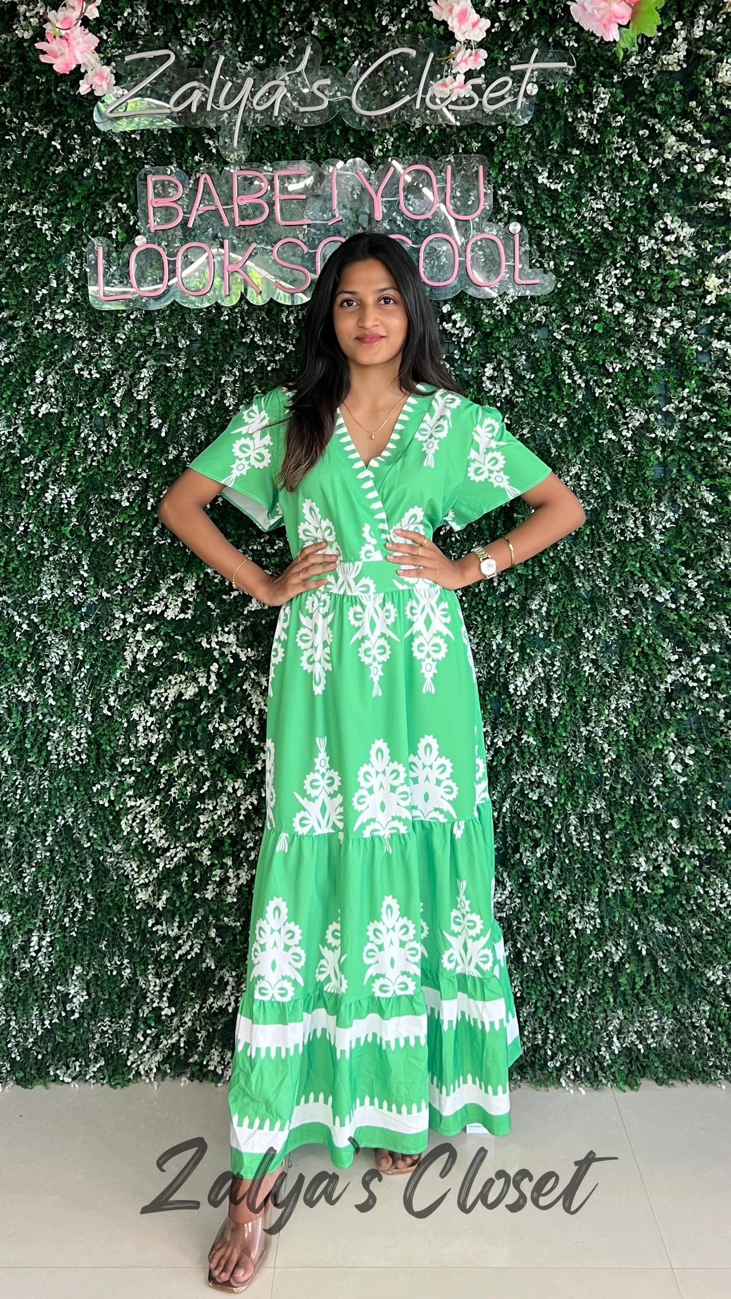 Imported Printed Dress image 11