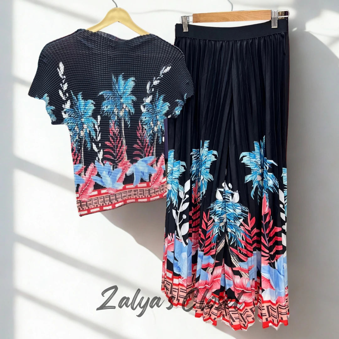 Imported Magic Top and Palazoo Pant Co-ord Set image 5