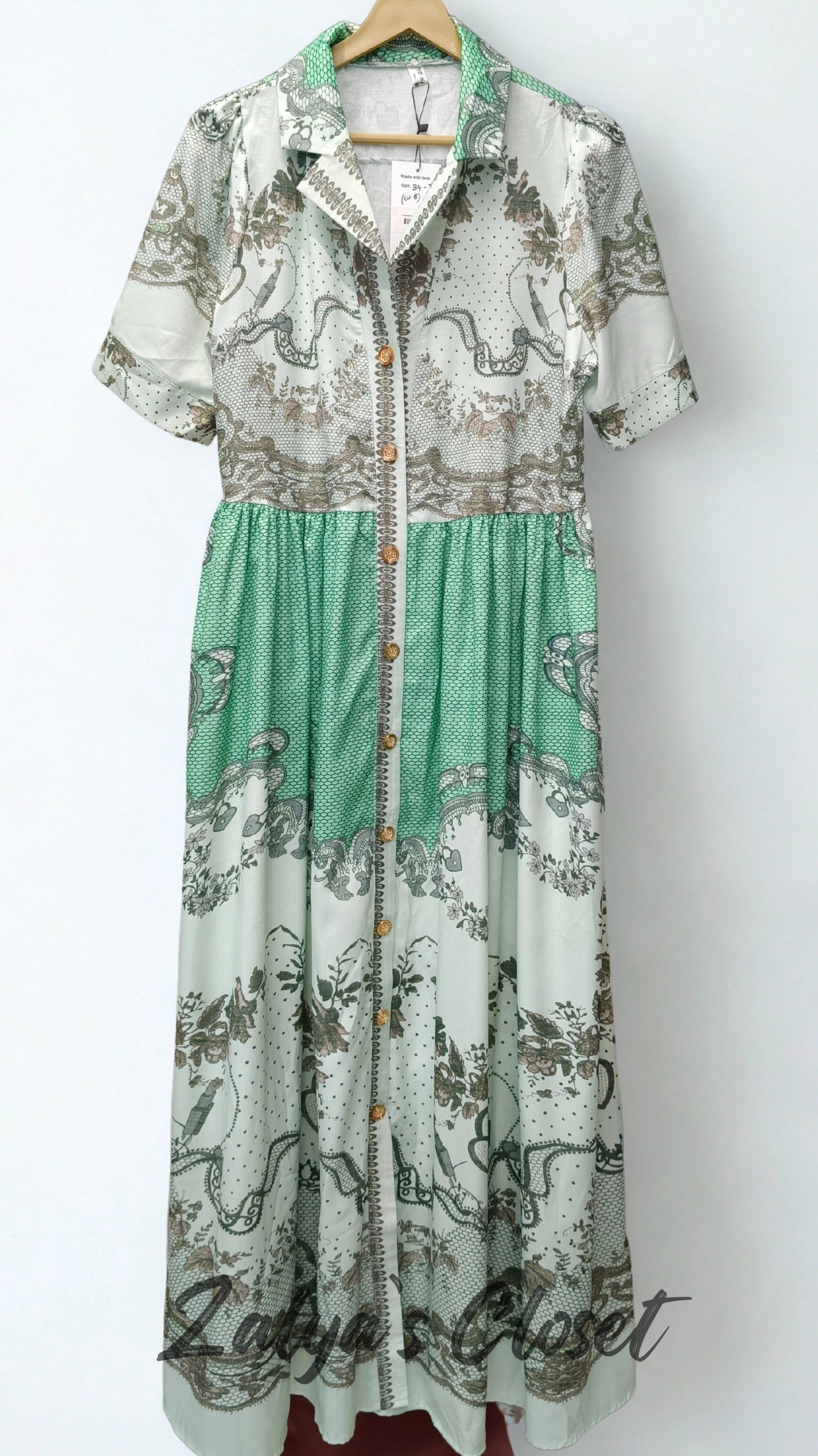 Imported Full Length Printed Dress image 4