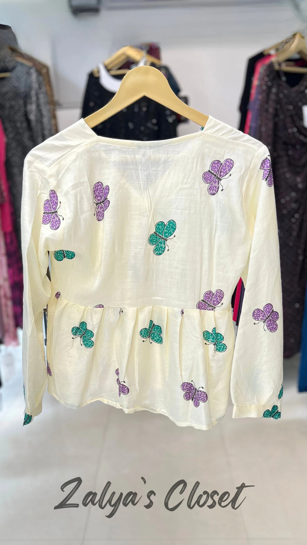 Butterfly White Tops image 9