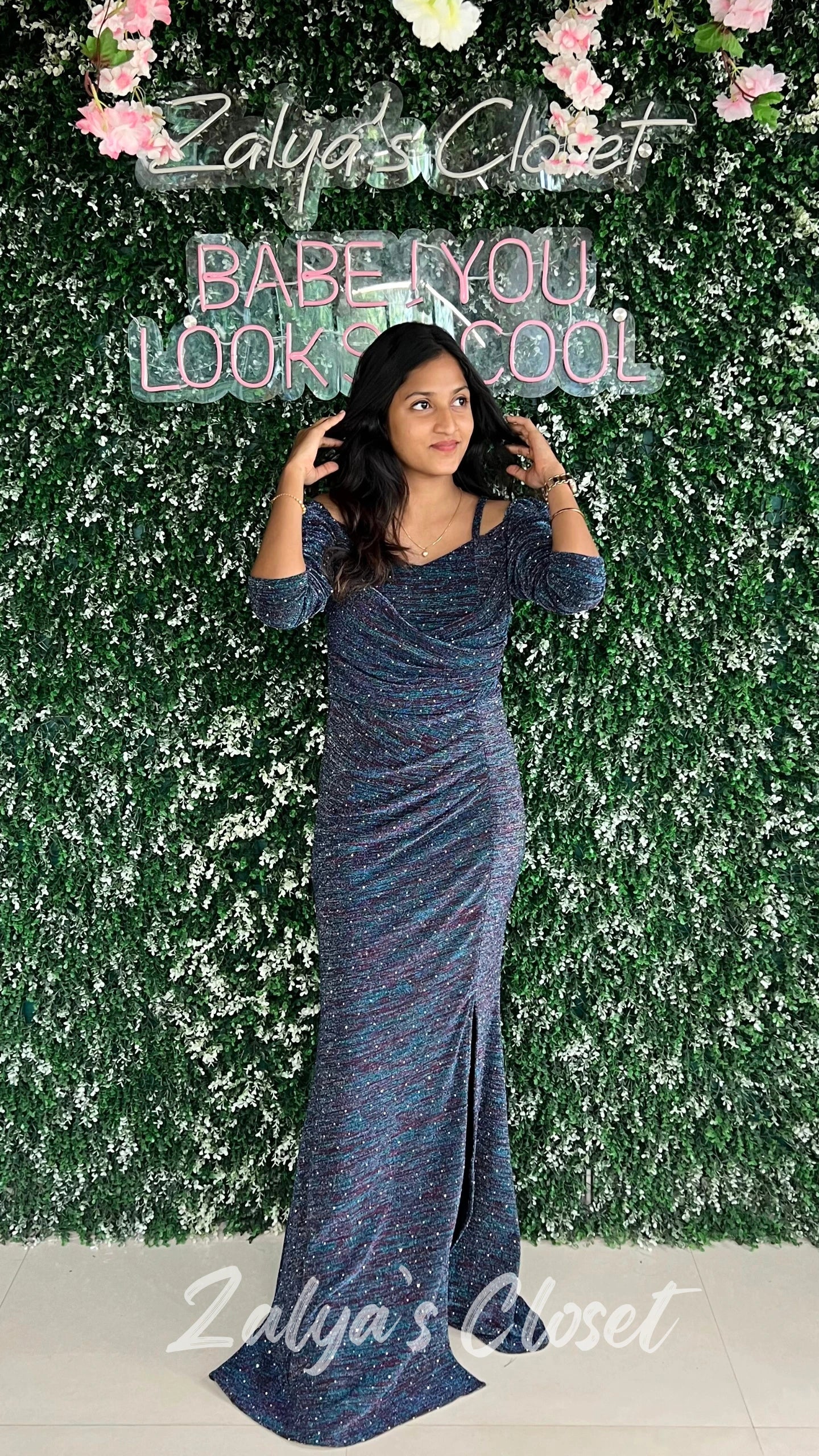 Sweet Heart Neck Full Length Party Wear image 15