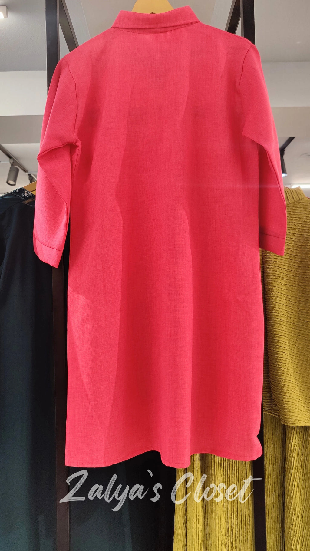 Bow Embroidered Shirt Dress image 4