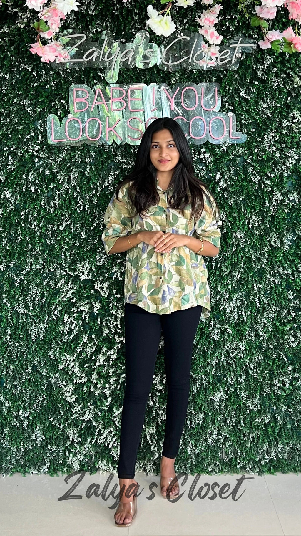 Imported Floral Printed Soft Shirts image 20