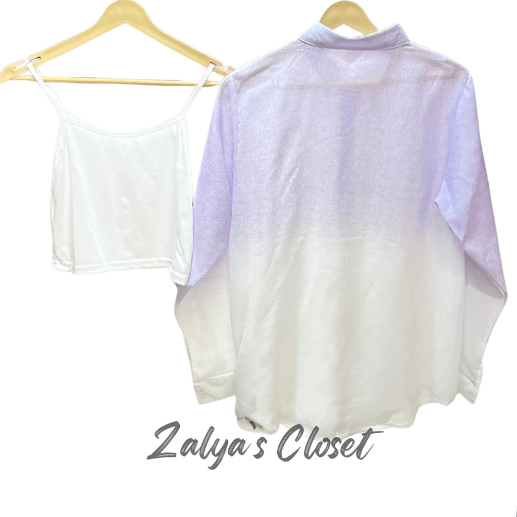 Ombre Shaded Shirts Imported image 4