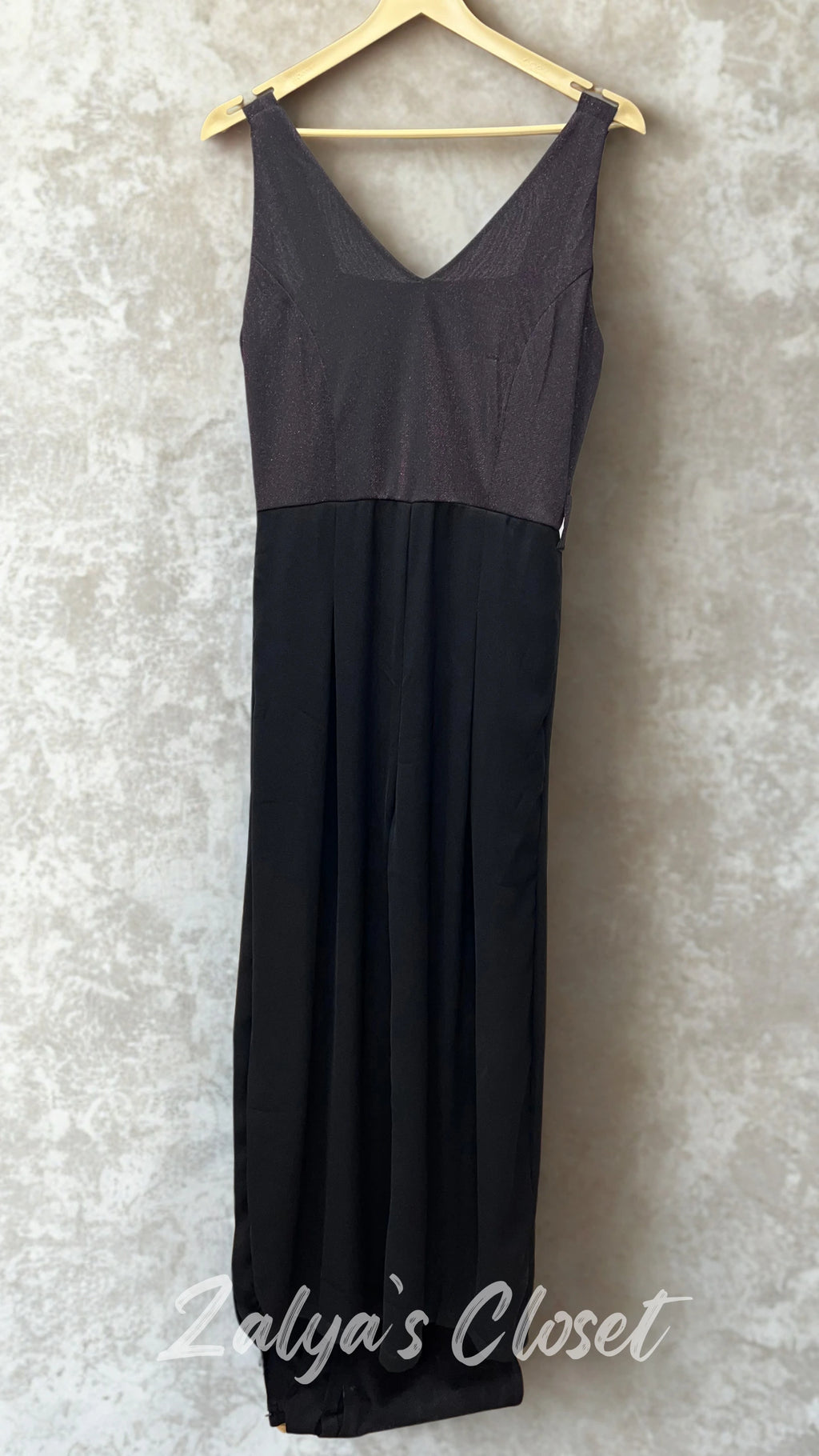 Party Wear Half Shimmer Jumpsuit image 13
