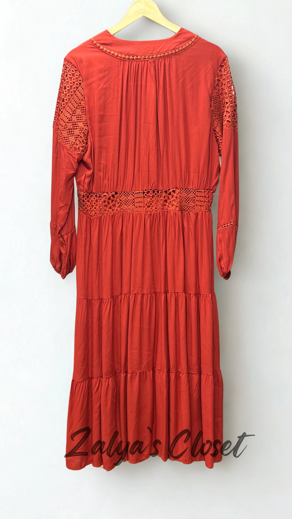 Imported Full Length Front Buttoned Dress image 5