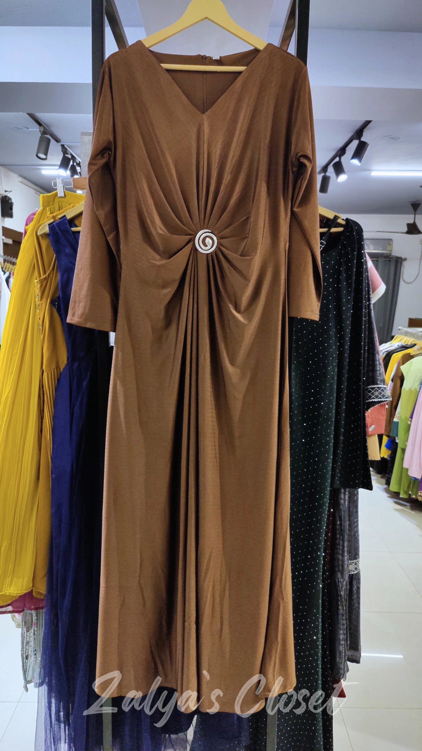 Simple Classy Full Length Dress image 5