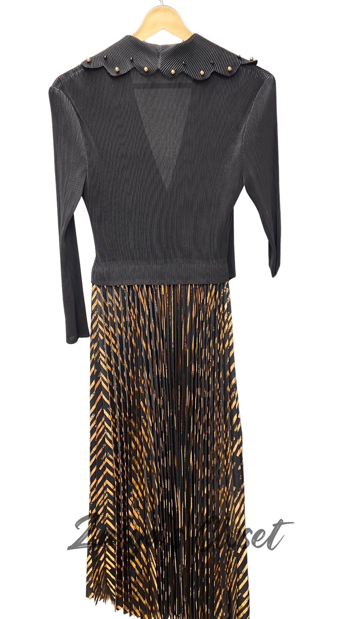 Imported Party Wear Foil Work Magic Dress image 3