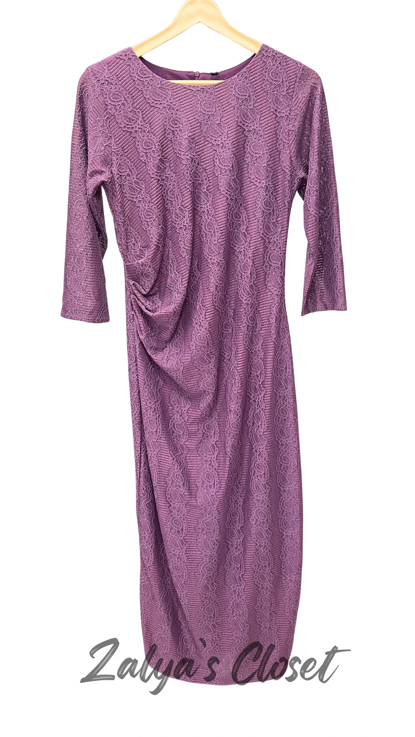 Imported Soft Lace Design Dress image 3