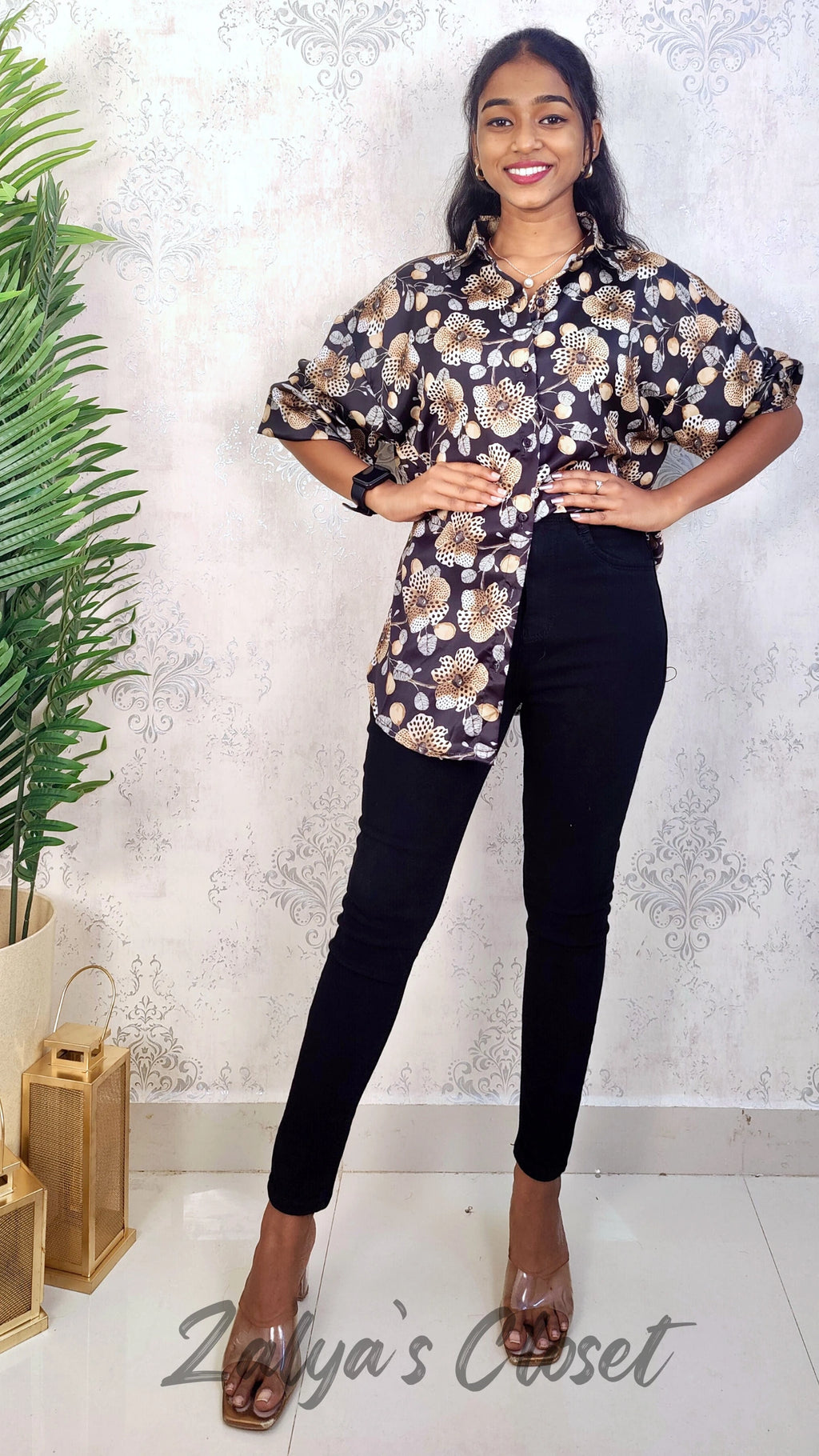 Printed Shirts - Brown 2 image