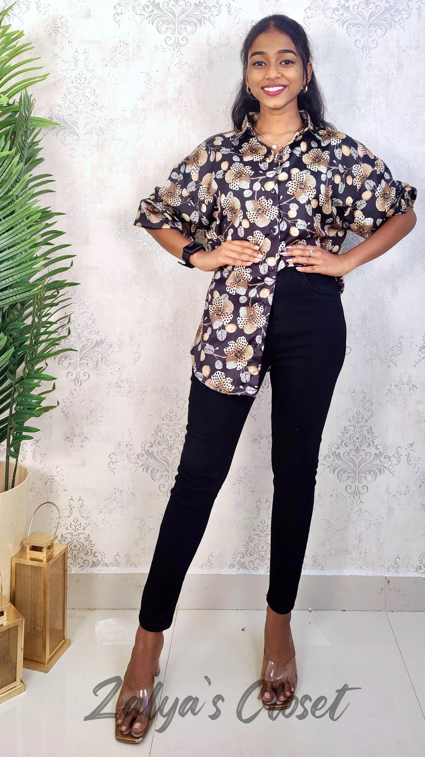 Printed Shirts - Brown 2 image