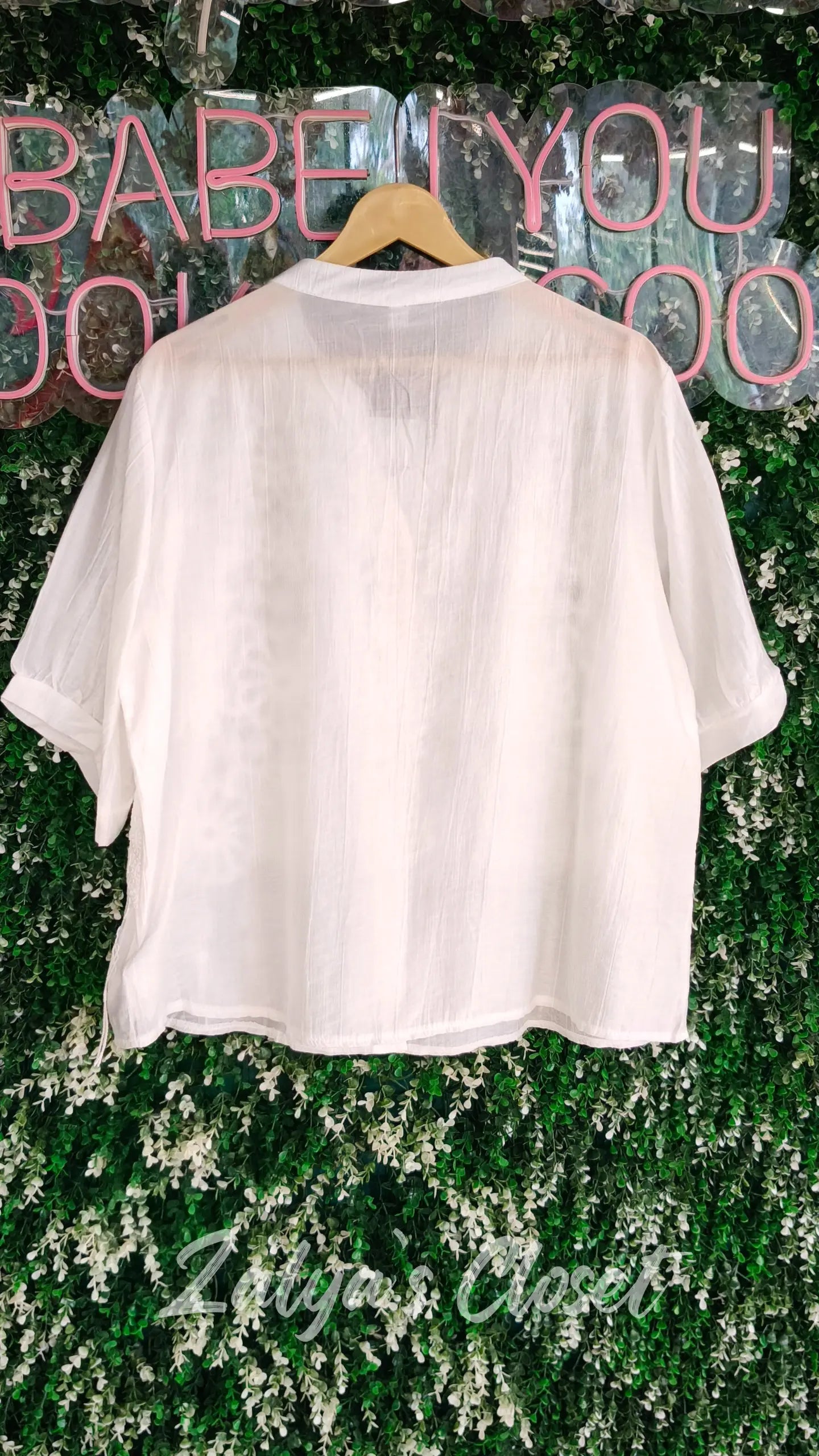 2 Layer Lace Design Tops