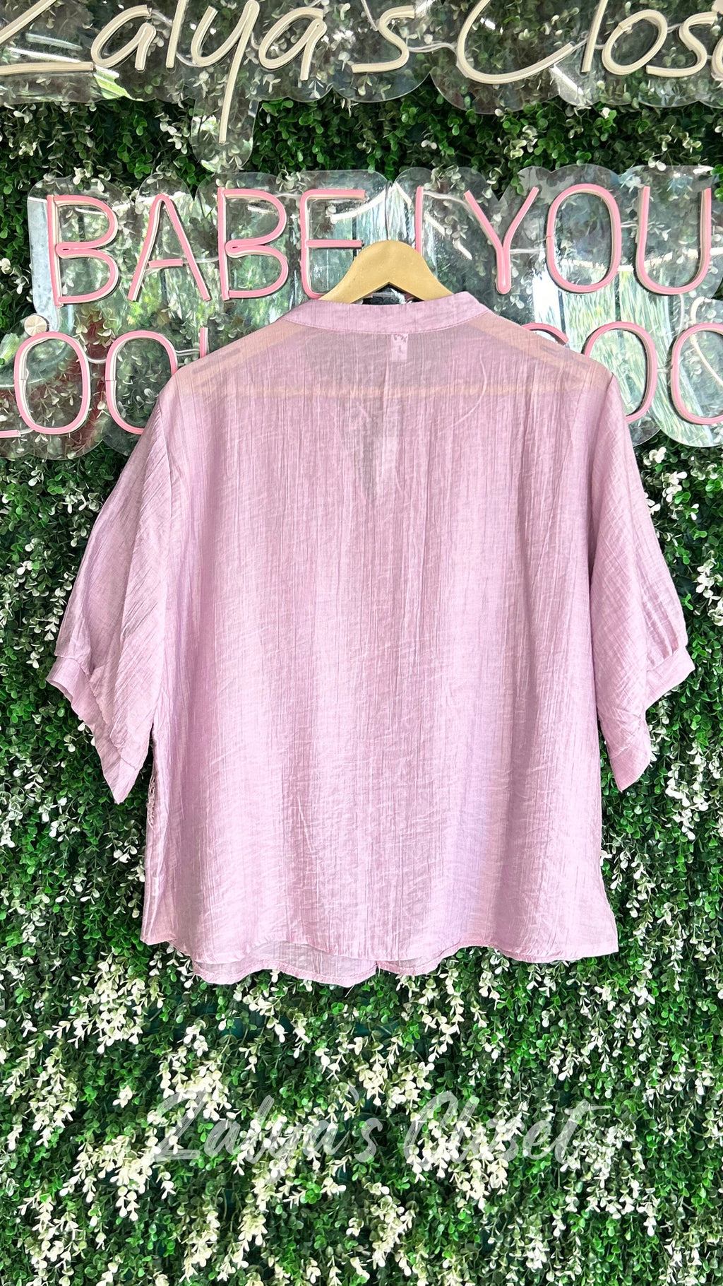 2 Layer Lace Design Tops