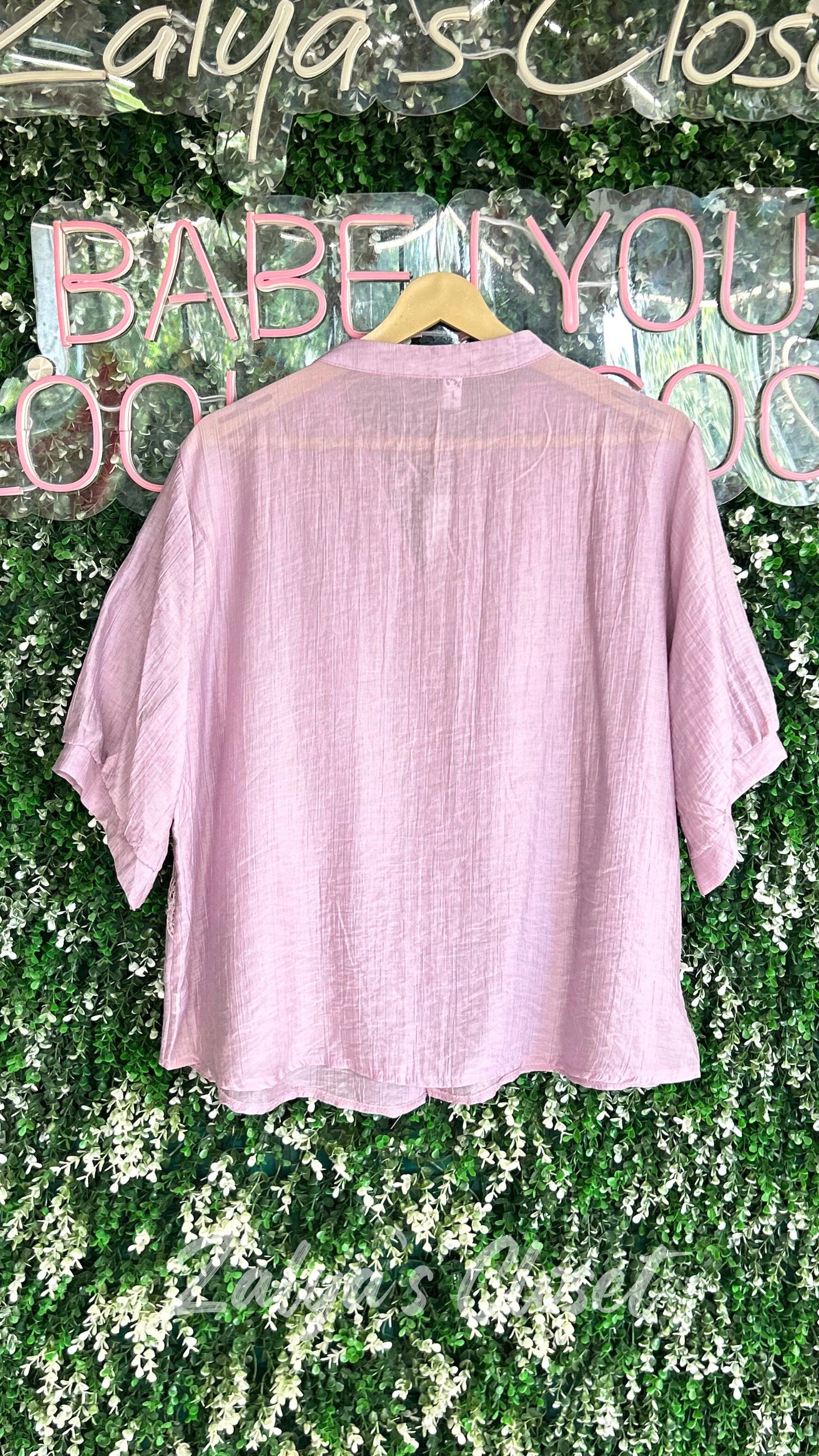 2 Layer Lace Design Tops