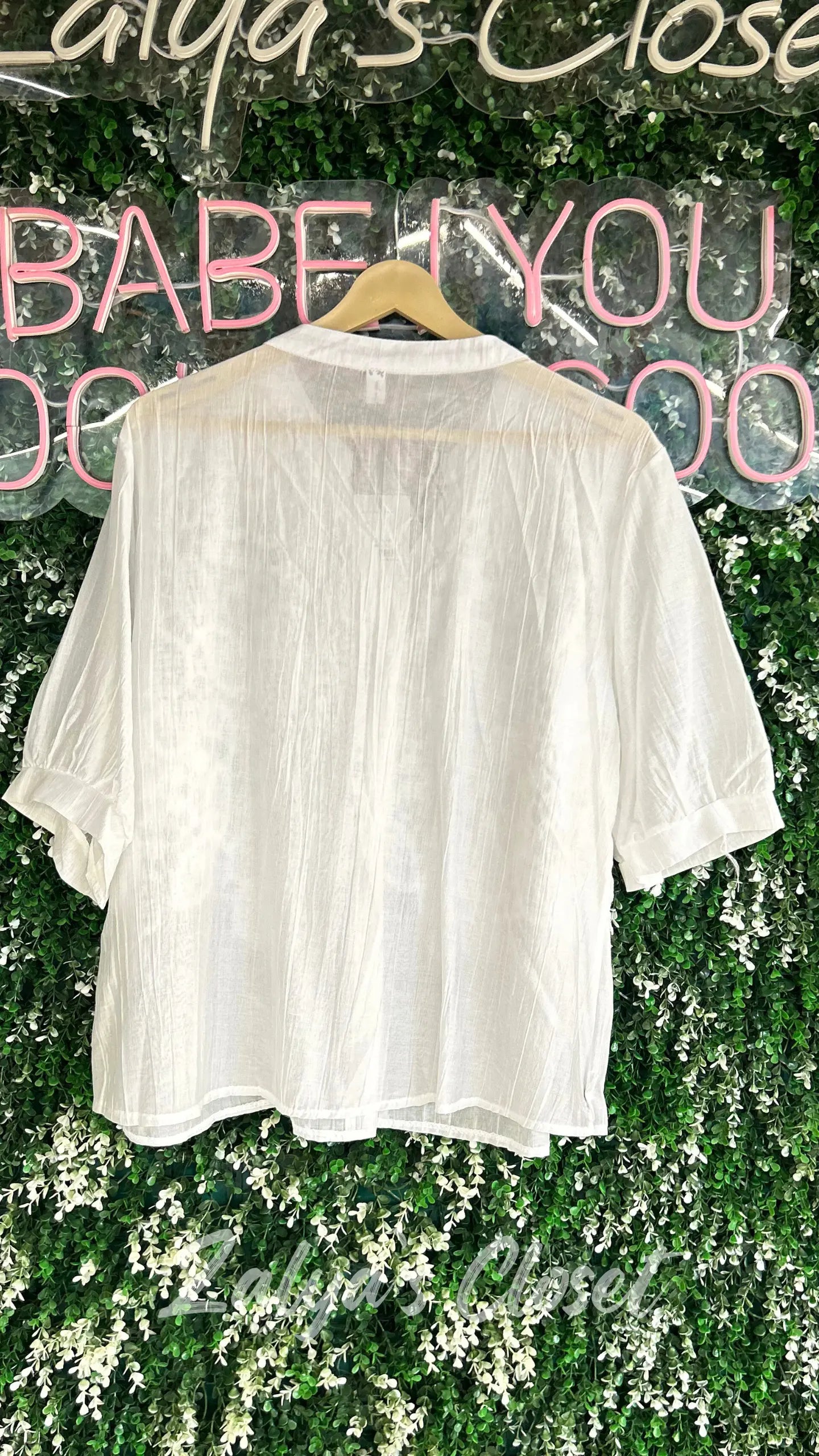 2 Layer Lace Design Tops