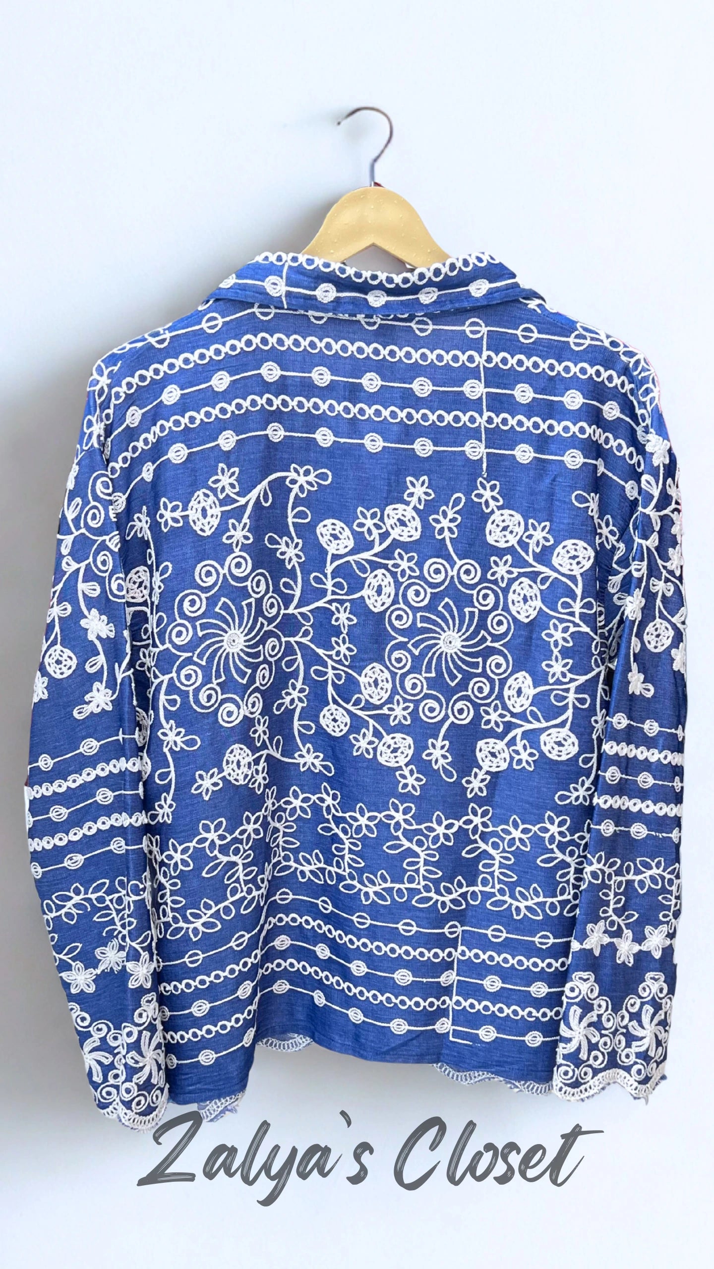 Fully Embroidered Shirt image 2