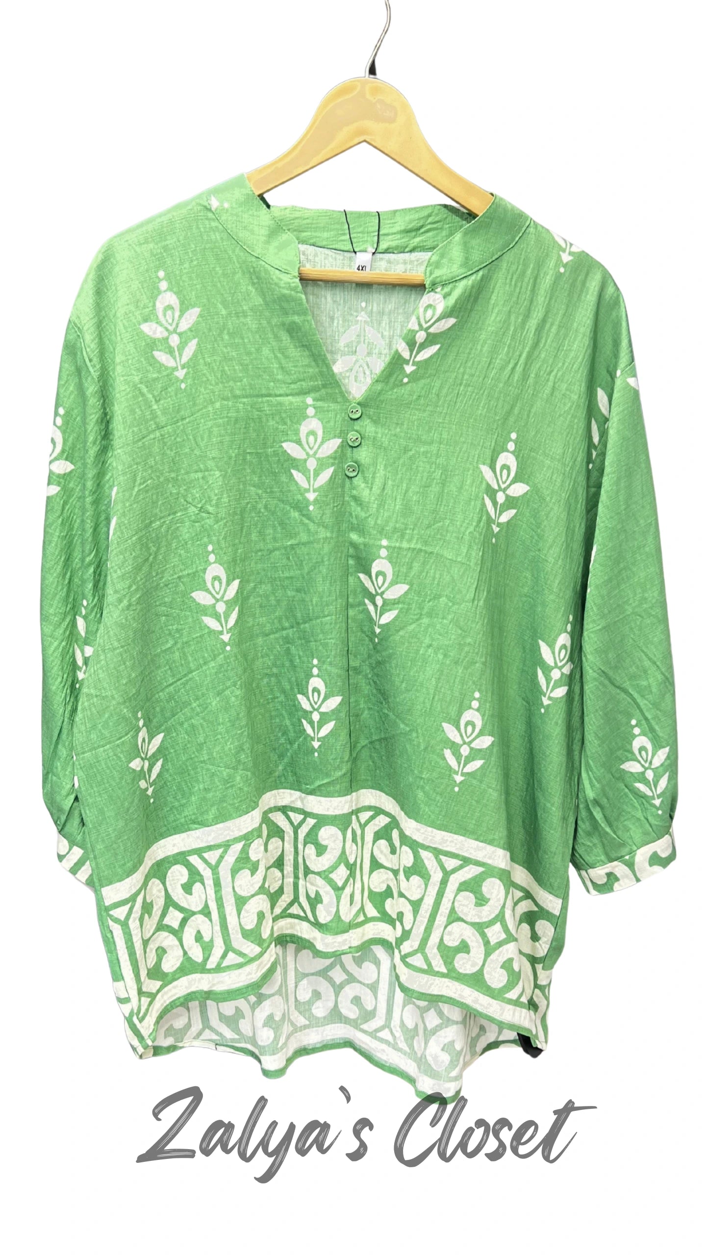 Printed Cotton Tops image 0