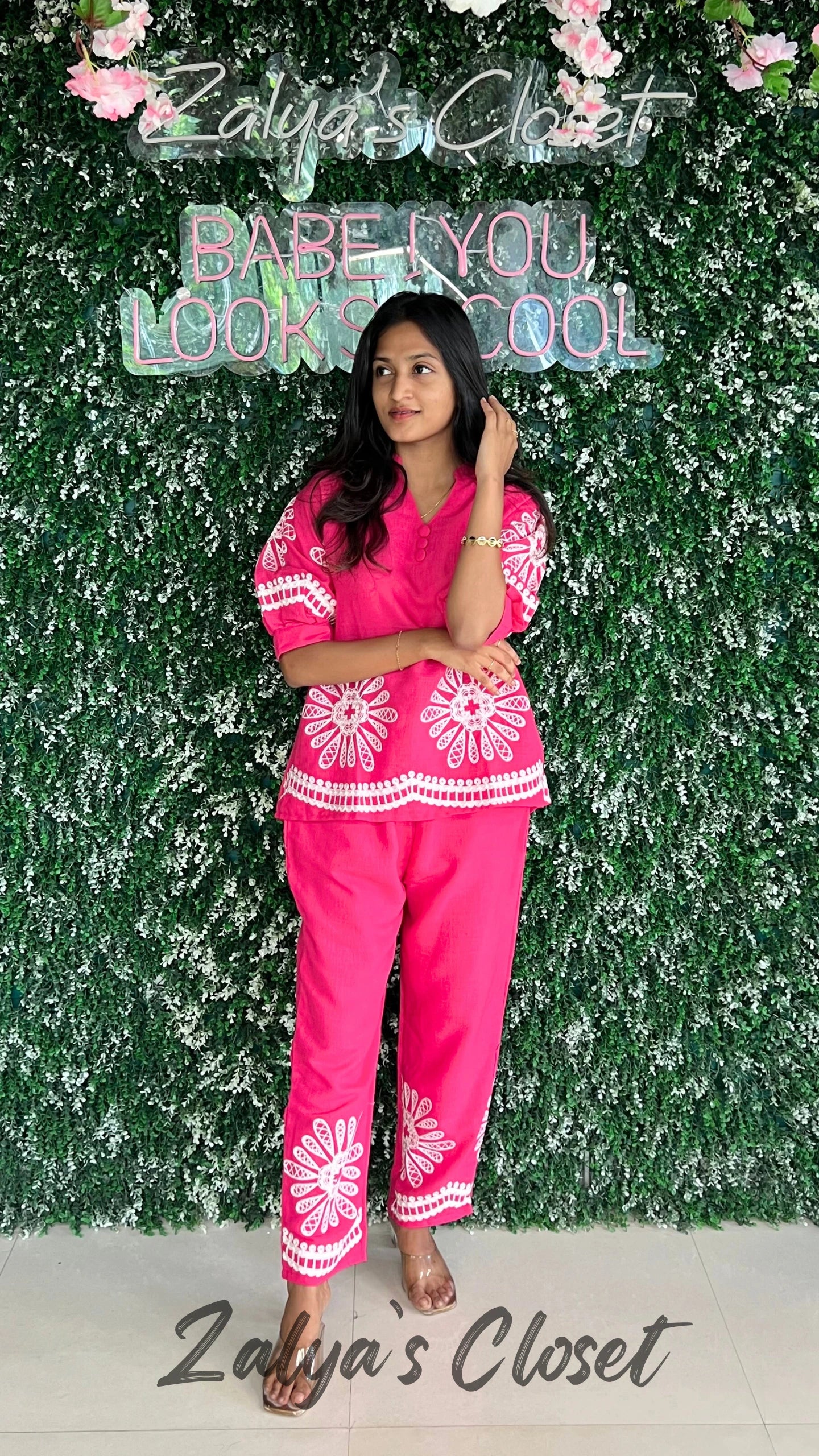 Cropped Pant and Top Co-ord Set image 7