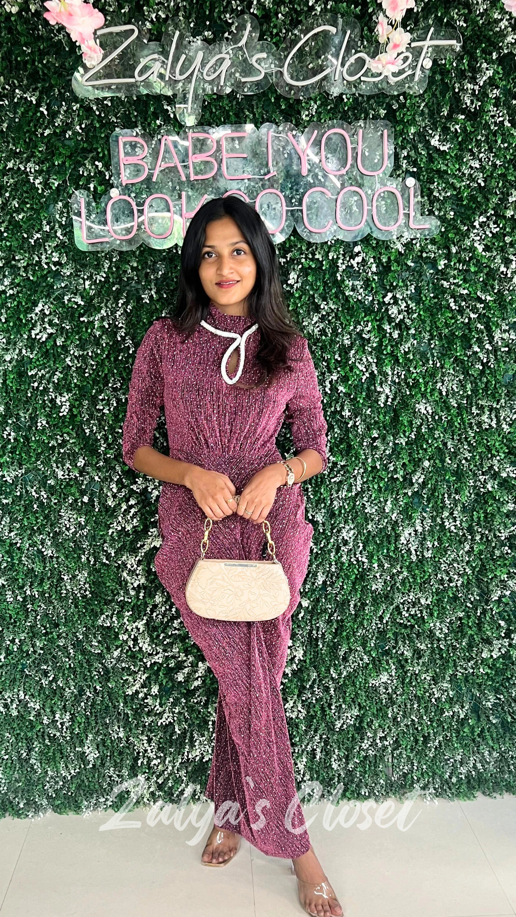 Imported Keyhole Design Dress image 0