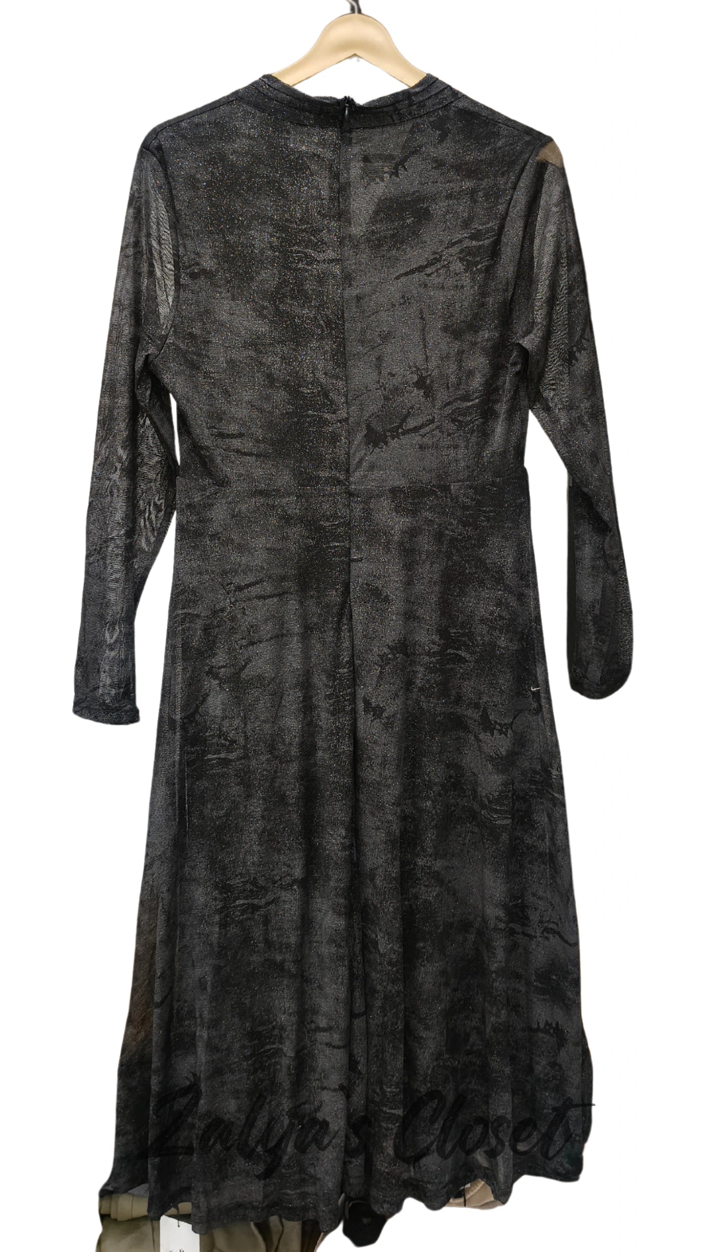 Imported Lace dress with Belt image 2