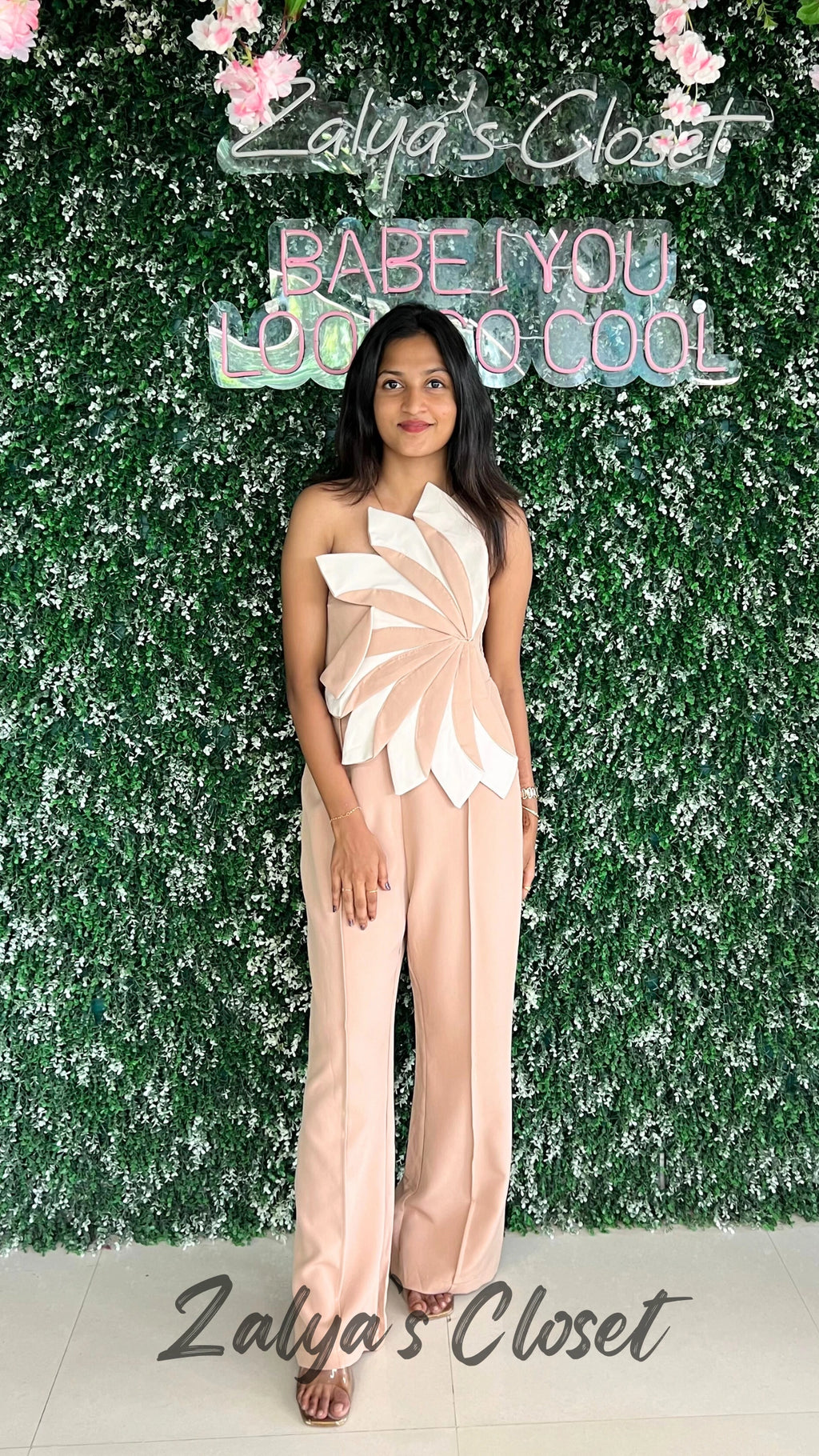 Imported Flower Designer Jumpsuit image 5