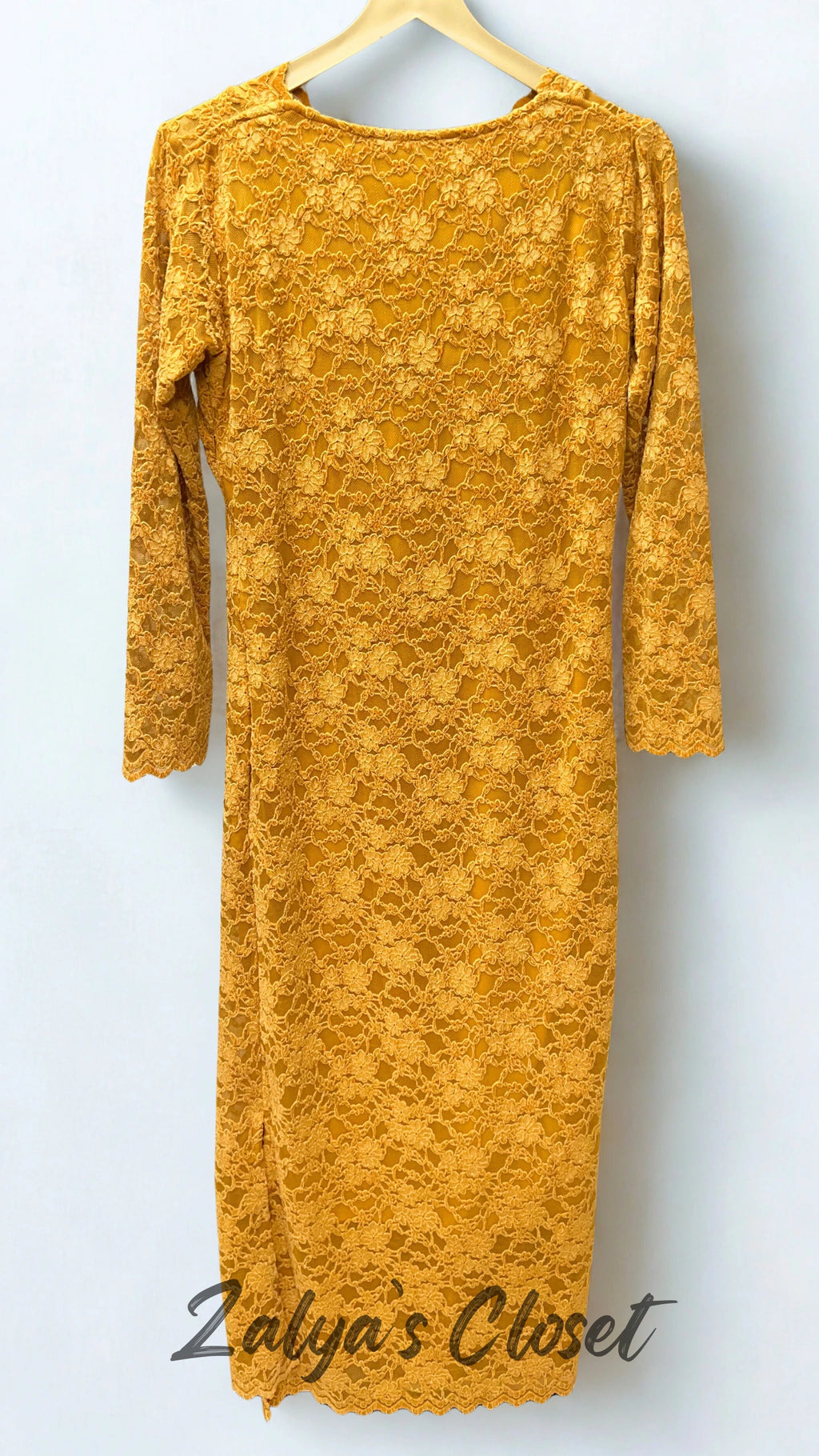 Imported Soft Lace Design Dress image 3