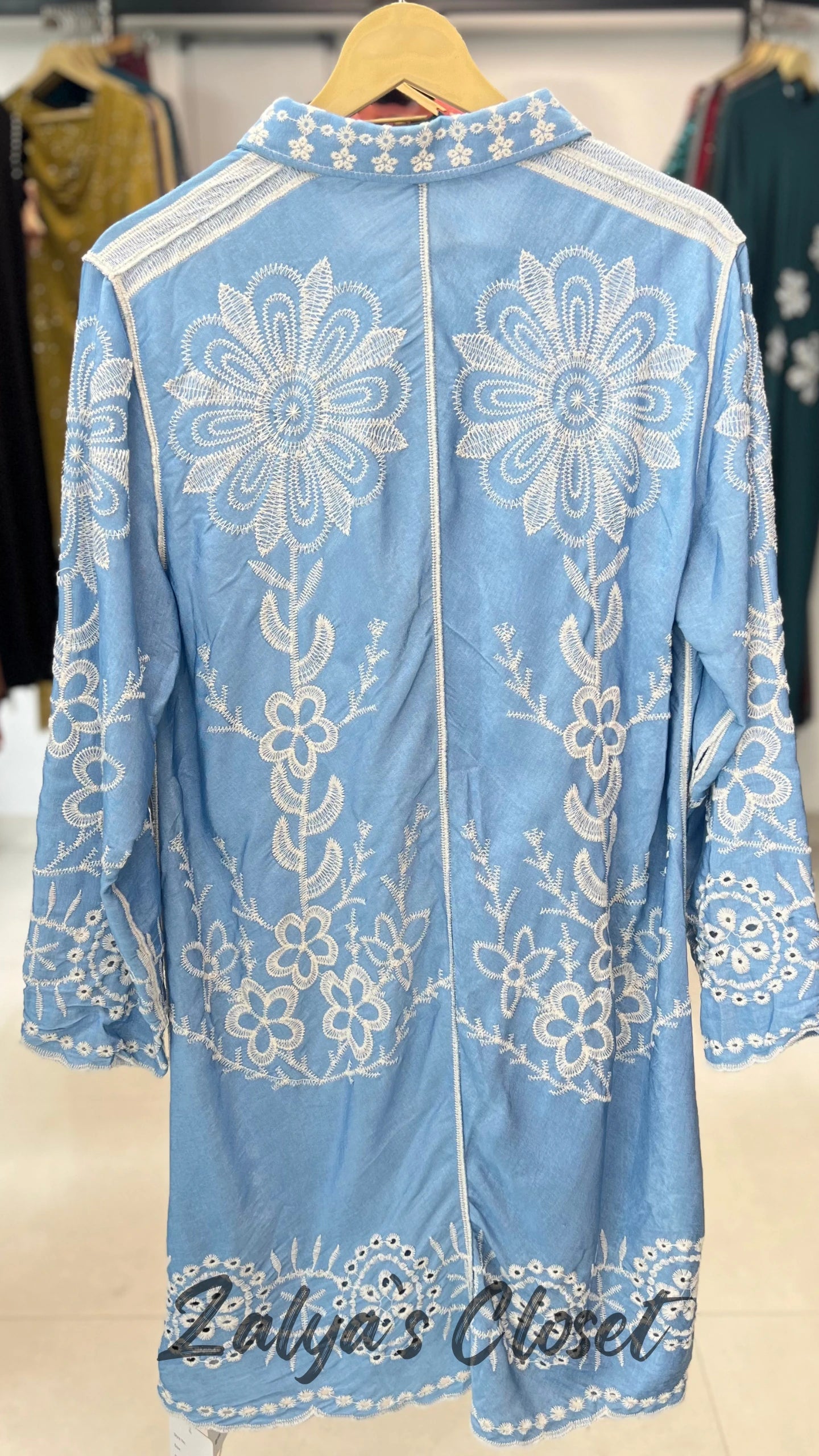 Imported Fully Embroidered Tops image 4