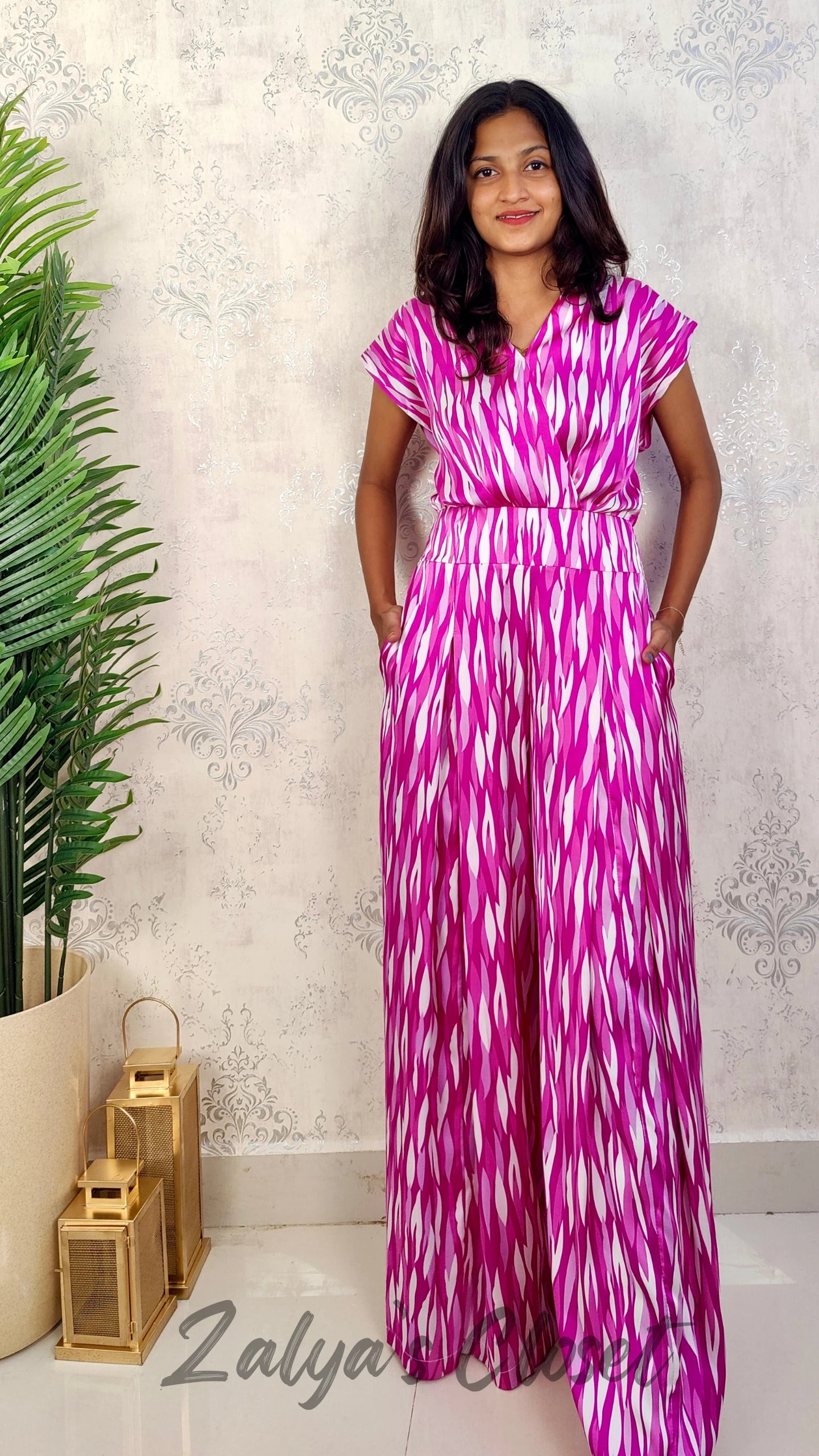 Printed Imported Jumpsuit image 0