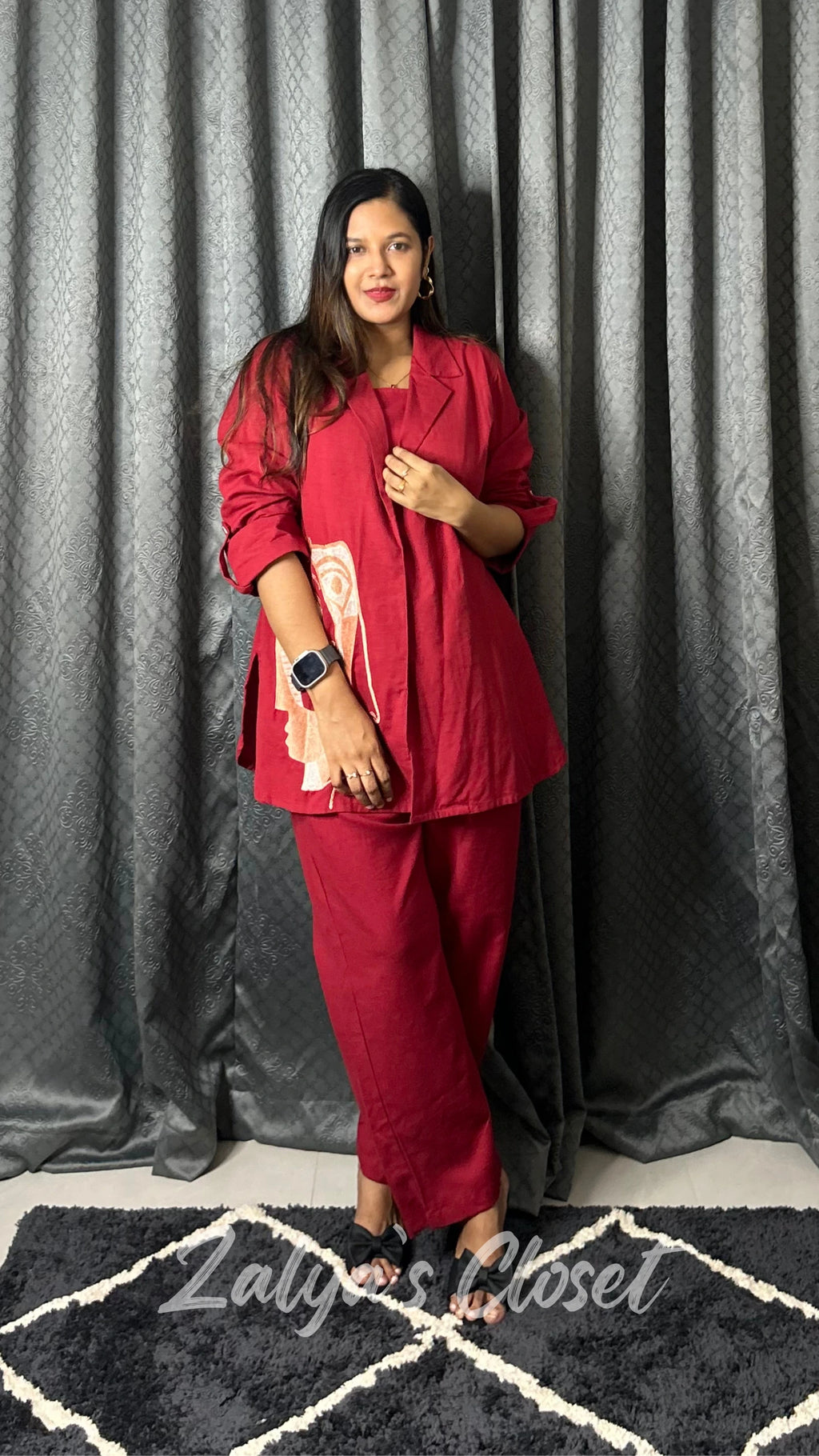 3 pcs Blazer Co-ord Set