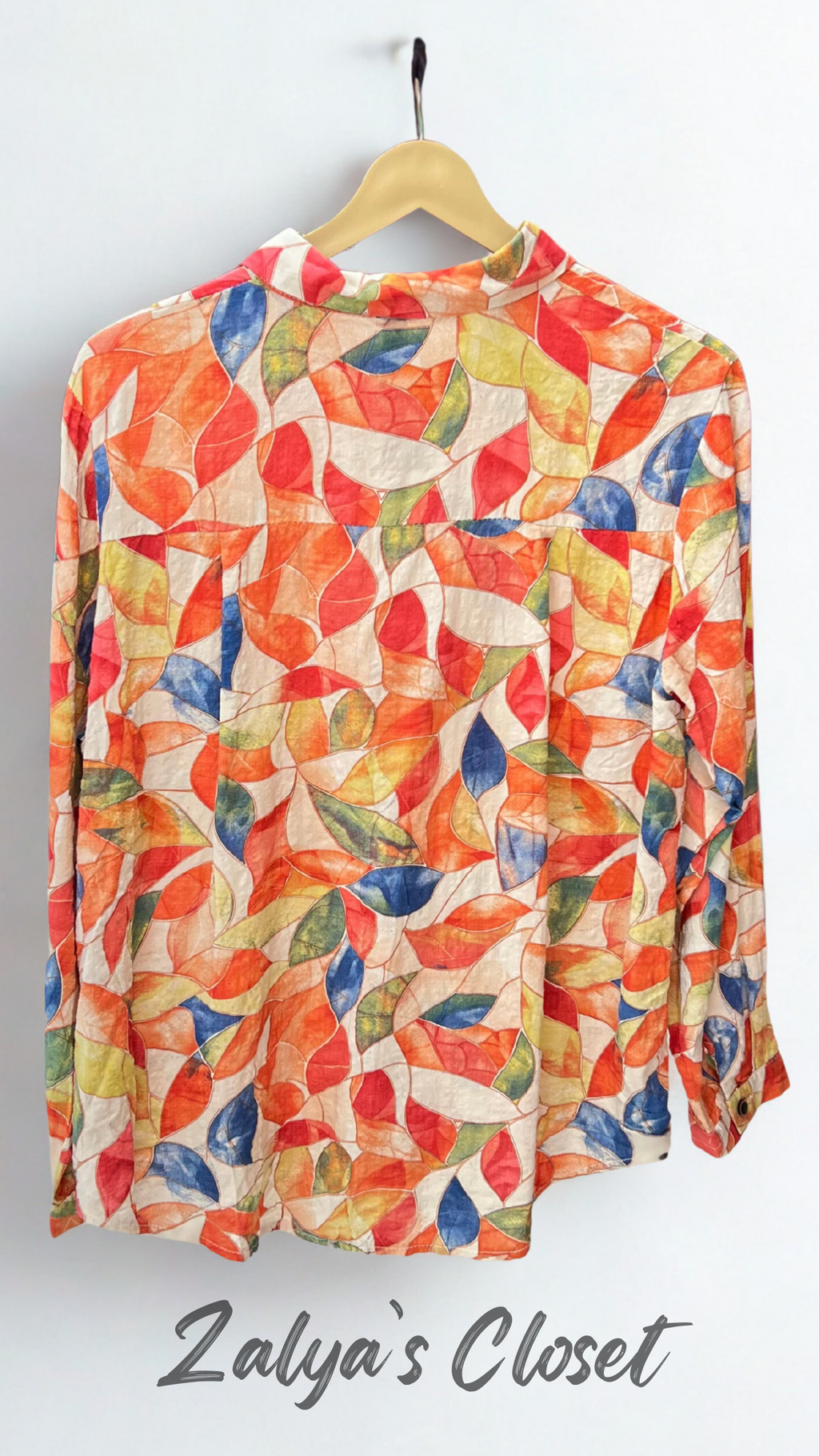 Imported Floral Printed Soft Shirts image 9
