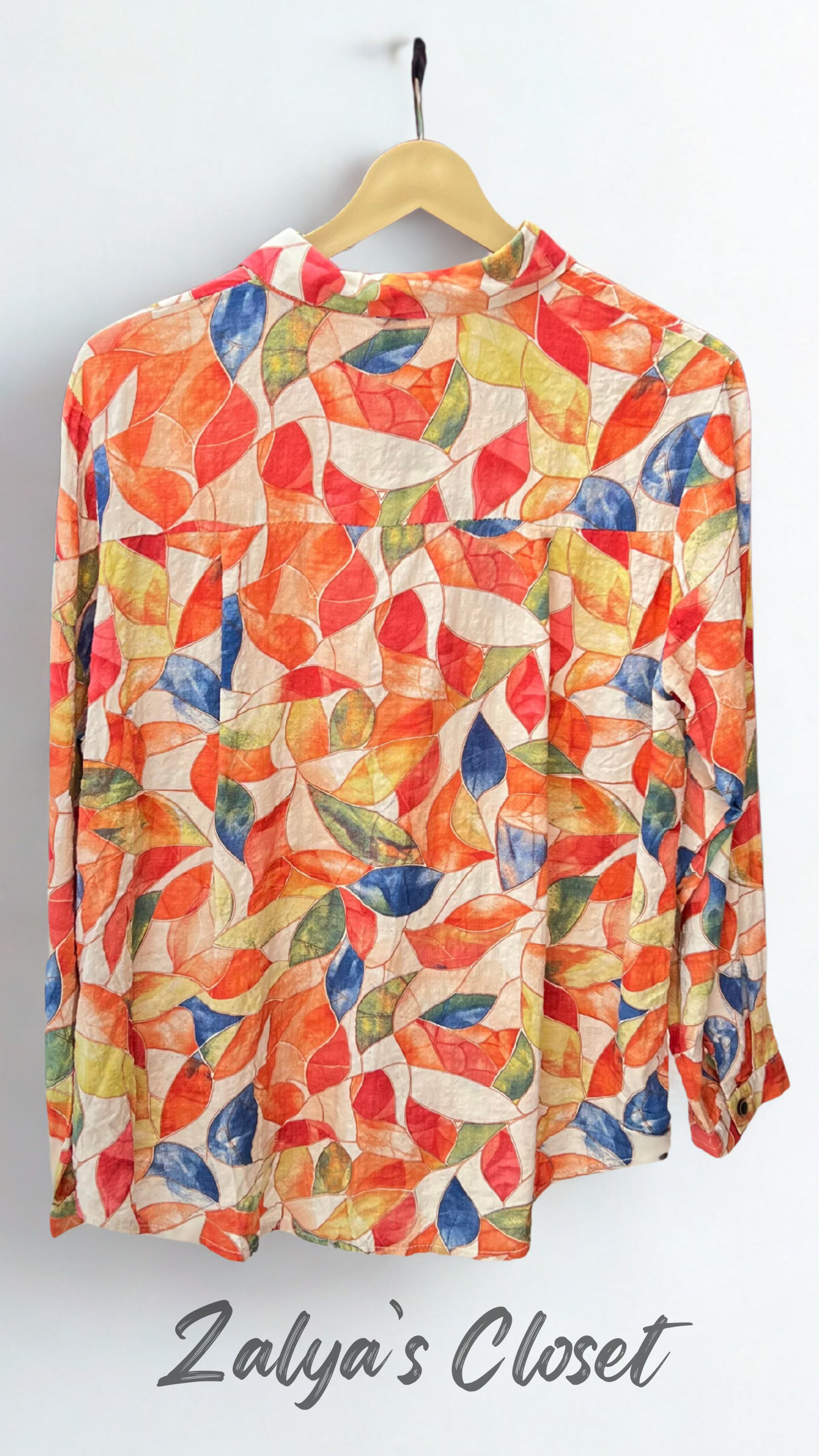 Imported Floral Printed Soft Shirts image 9