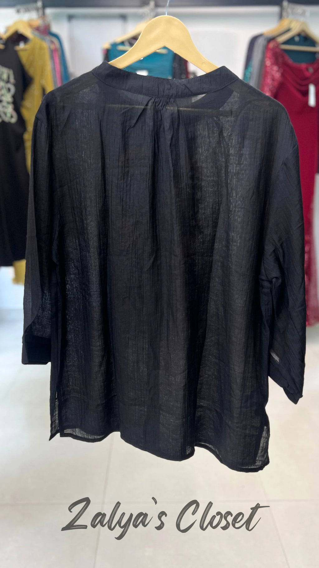 Embroidered Tops Plus Size image 17