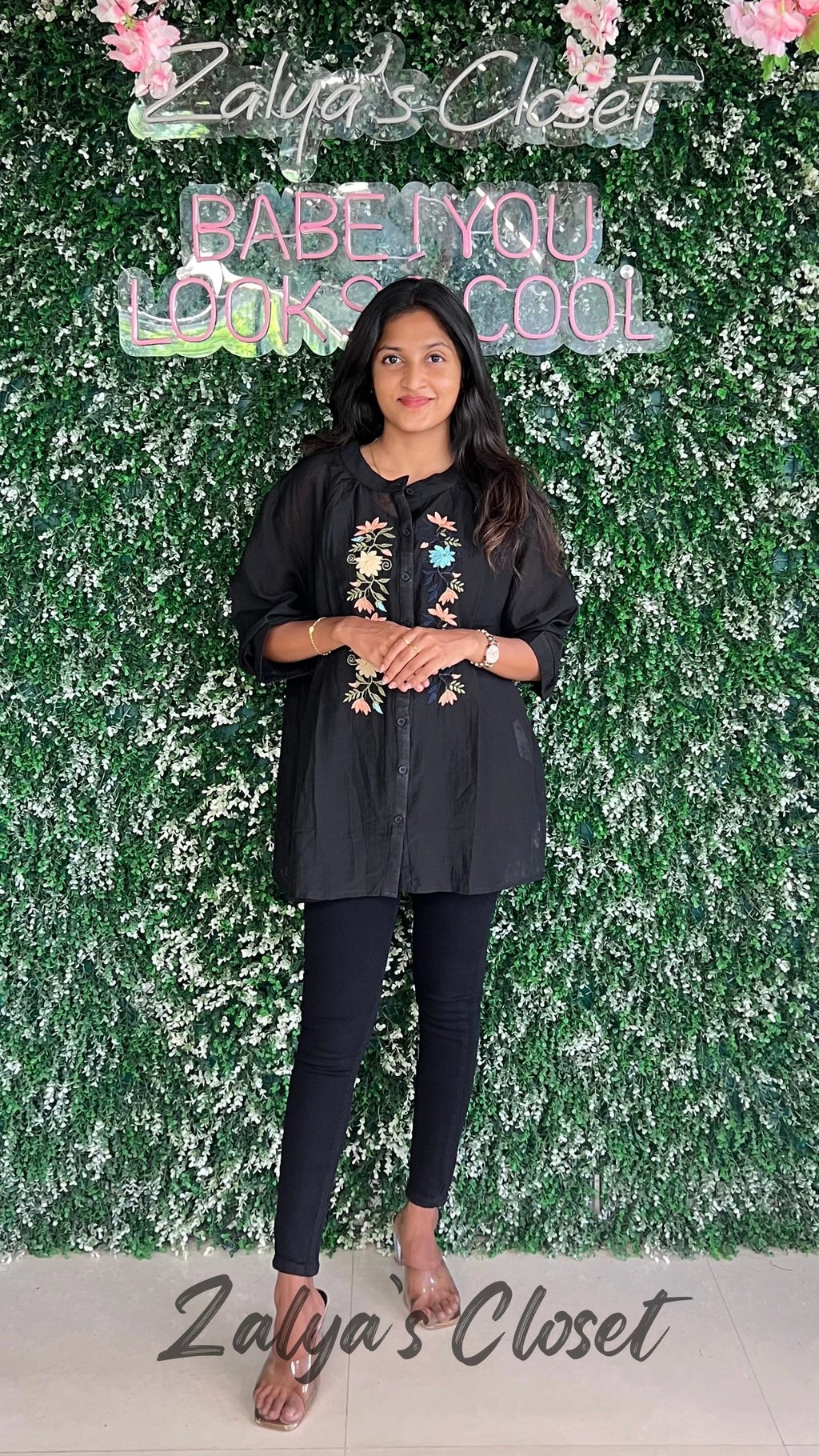 Embroidered Tops Plus Size image 5