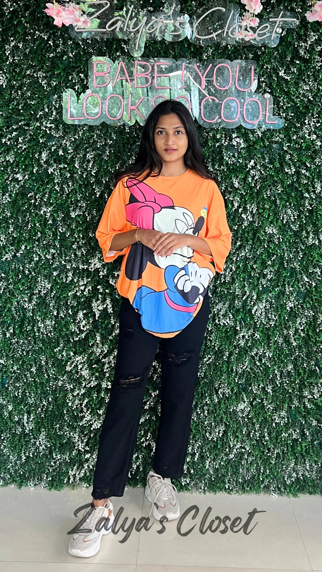 Funky Printed T-shirts - Orange 4 image