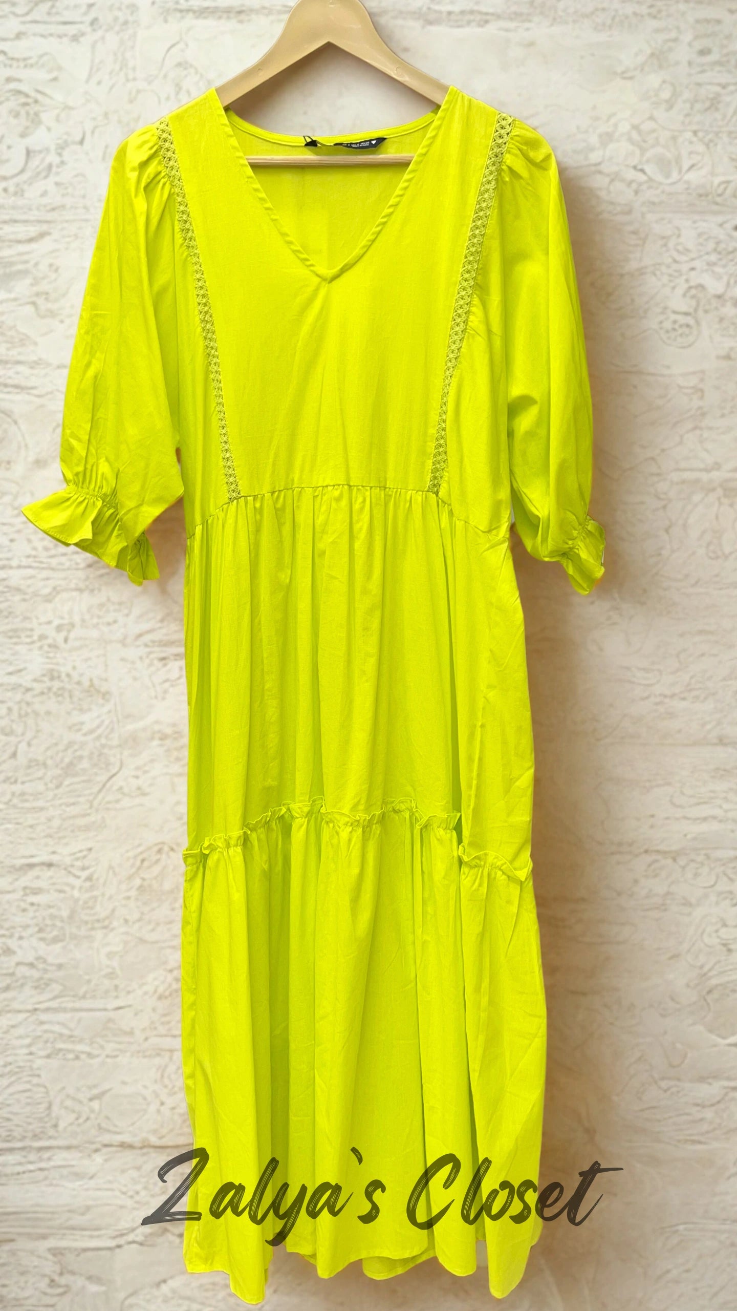 Solid Cotton Long Dress image 6