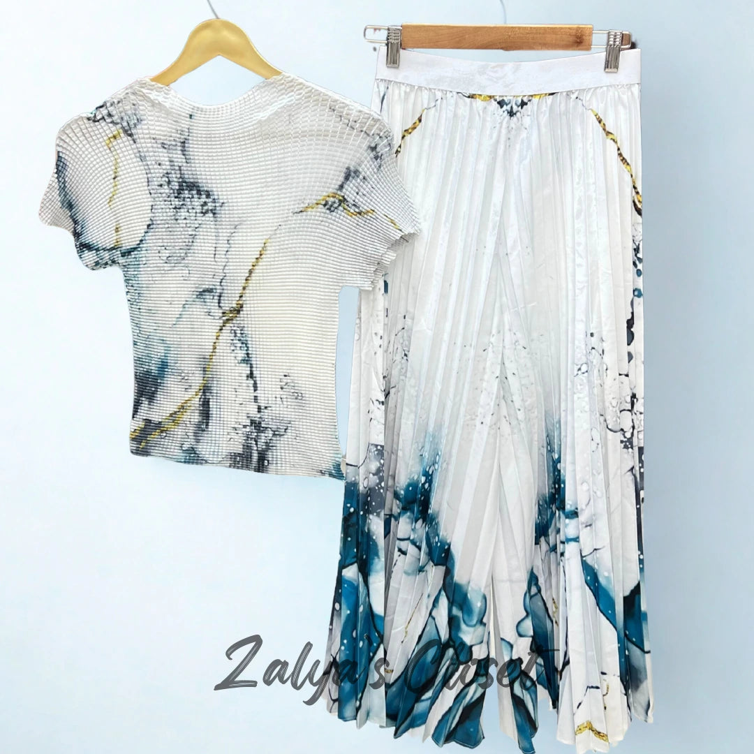 Imported Magic Top and Palazoo Pant Co-ord Set image 7