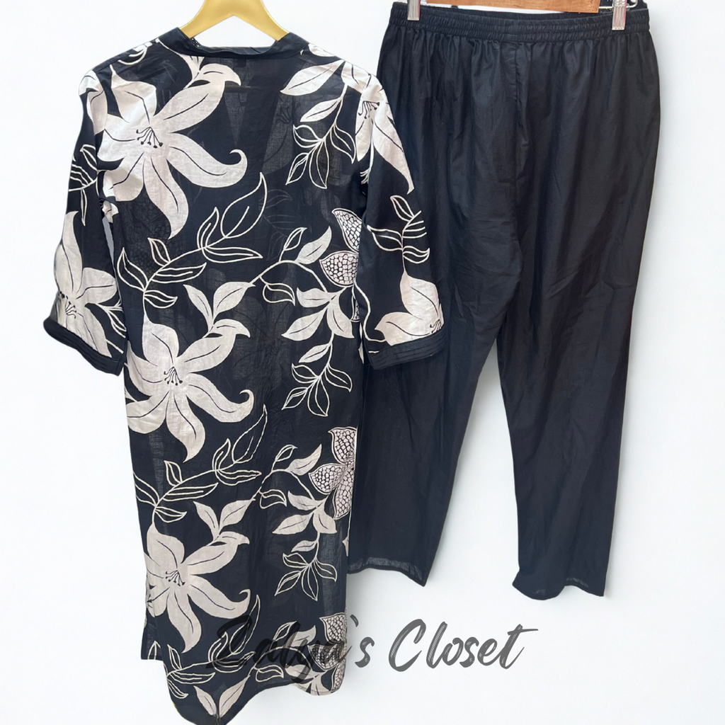 Cotton printed Kurti and Pant Co-ord Set image 6