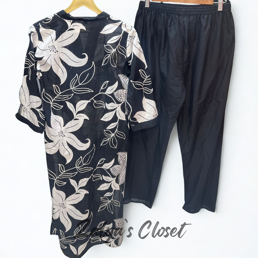 Cotton printed Kurti and Pant Co-ord Set image 6