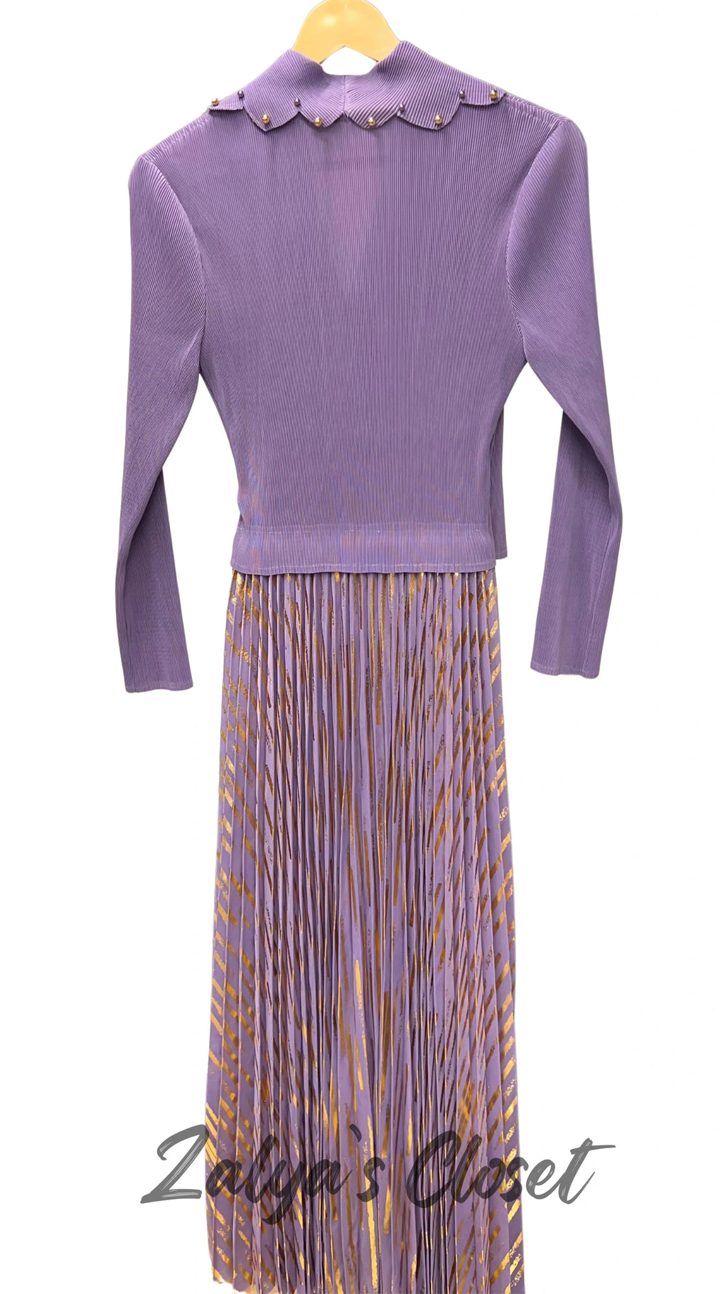 Imported Party Wear Foil Work Magic Dress image 5