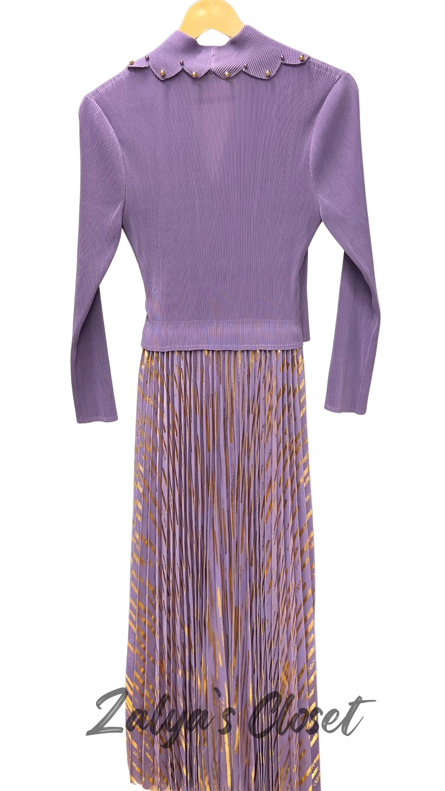 Imported Party Wear Foil Work Magic Dress image 5