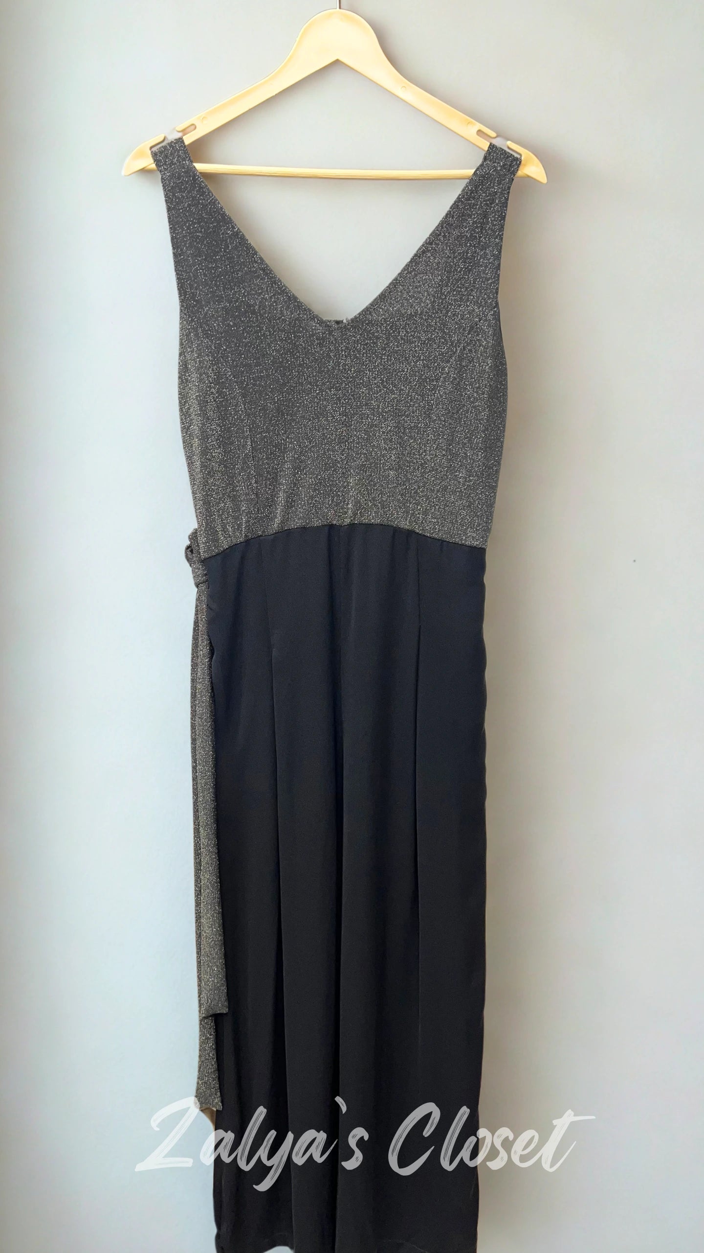 Party Wear Half Shimmer Jumpsuit image 17