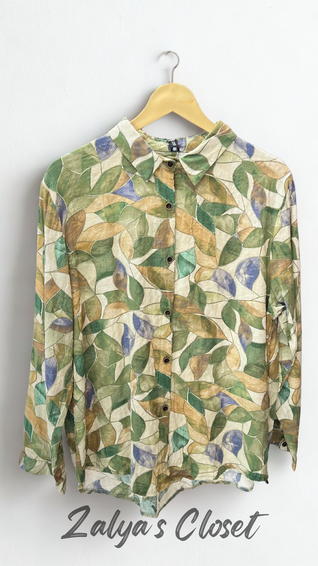 Imported Floral Printed Soft Shirts image 10