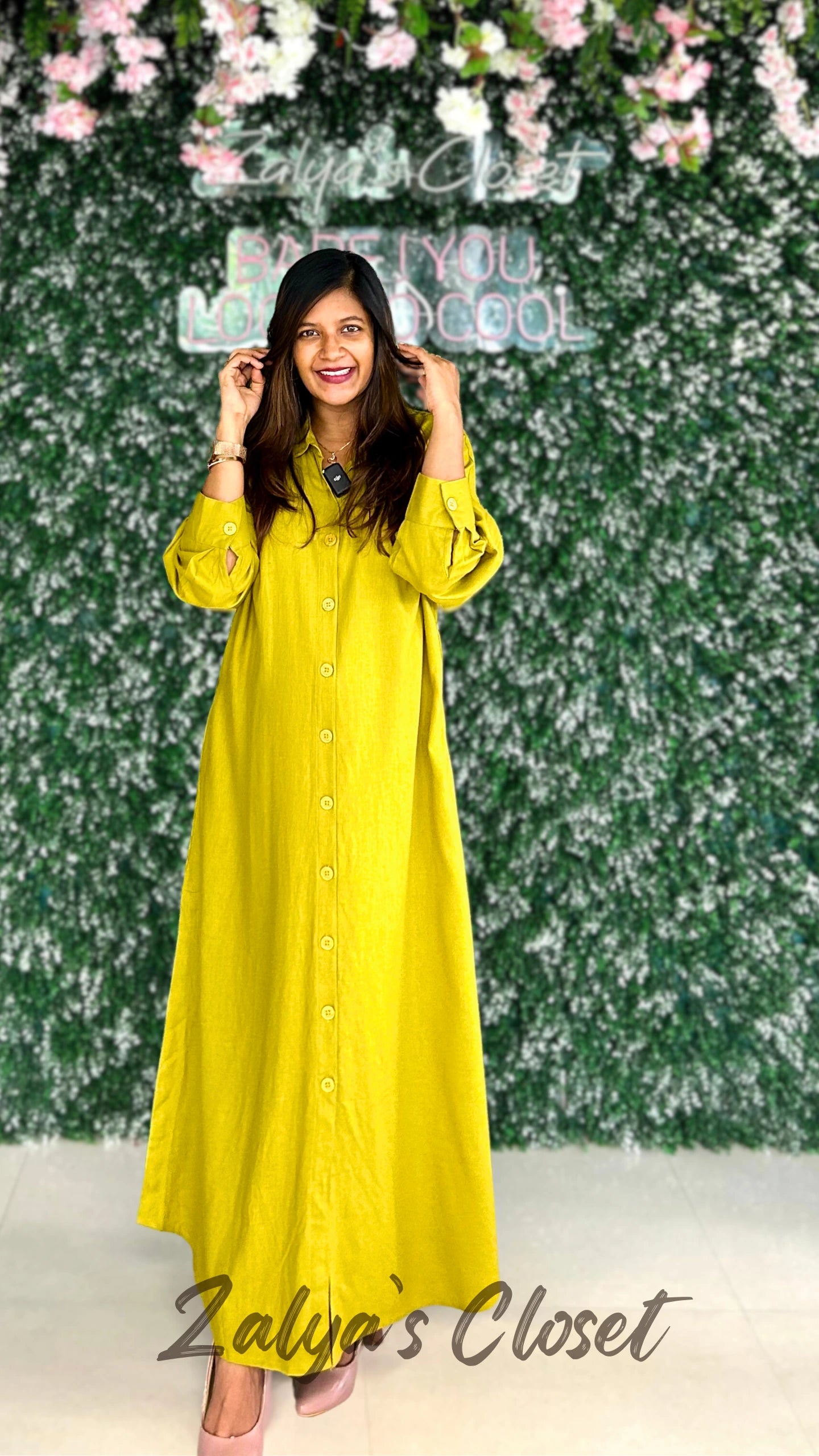 Linen Long Shirt - 38 - 42 image