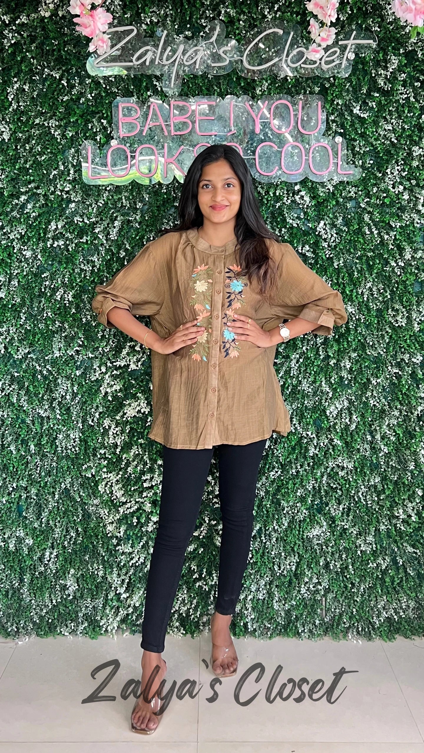 Embroidered Tops Plus Size image 3