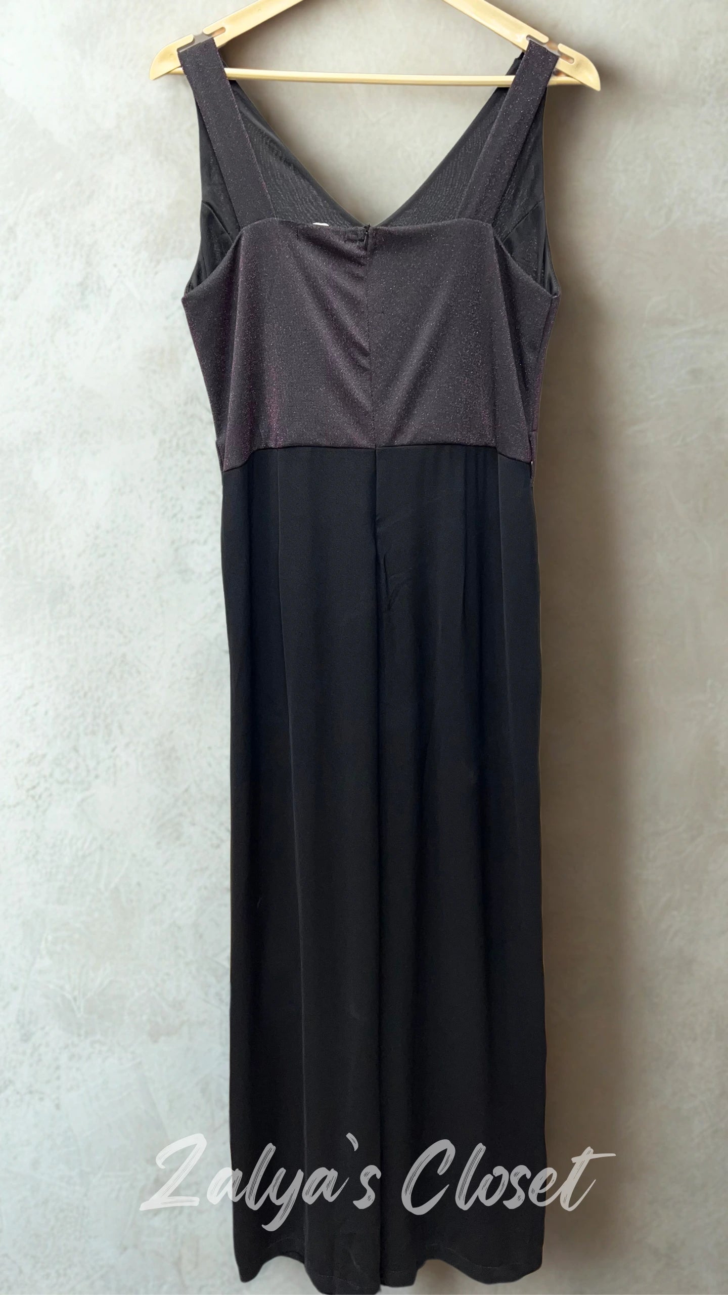 Party Wear Half Shimmer Jumpsuit image 14
