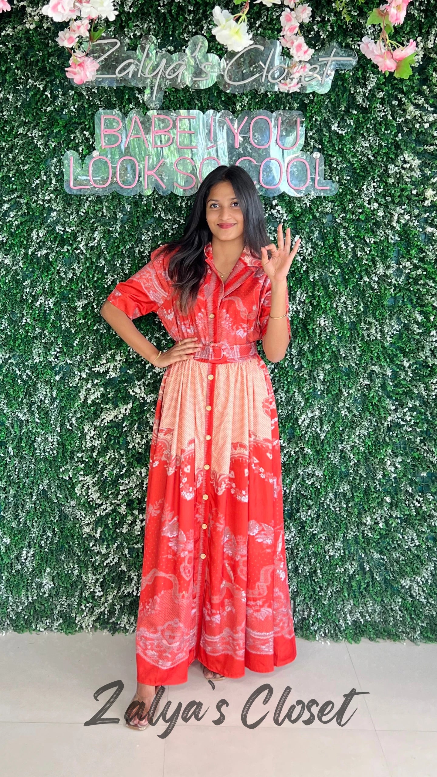 Imported Full Length Printed Dress image 3