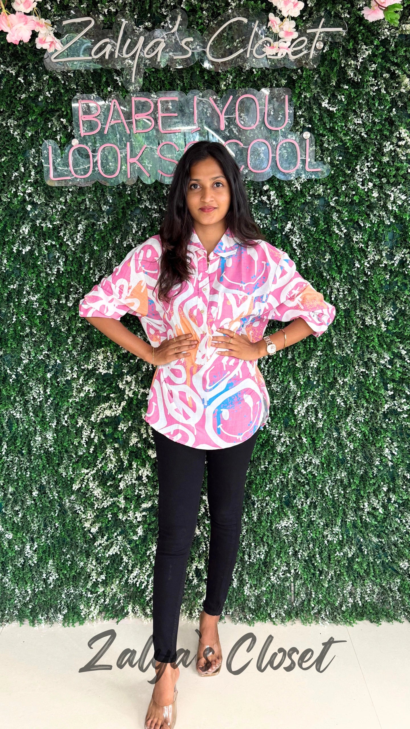 Funky Printed Shirts - Pink image