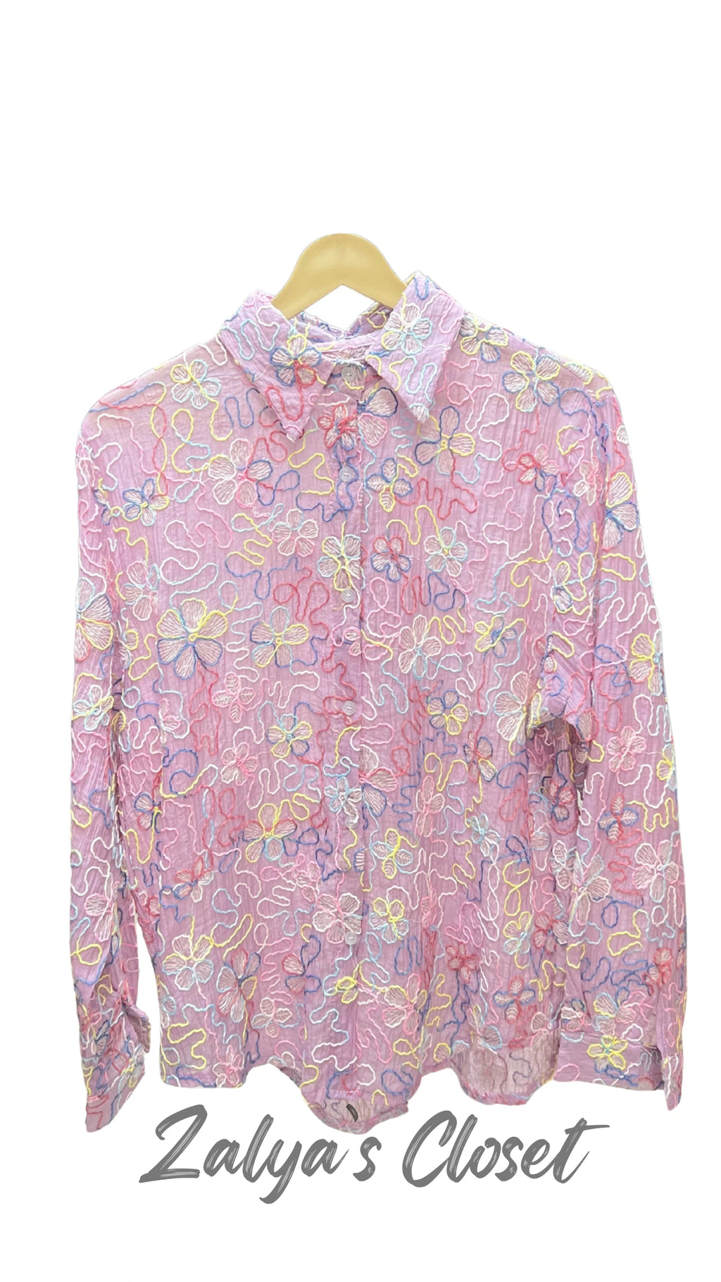 Imported Fully Embroidered shirts image 0